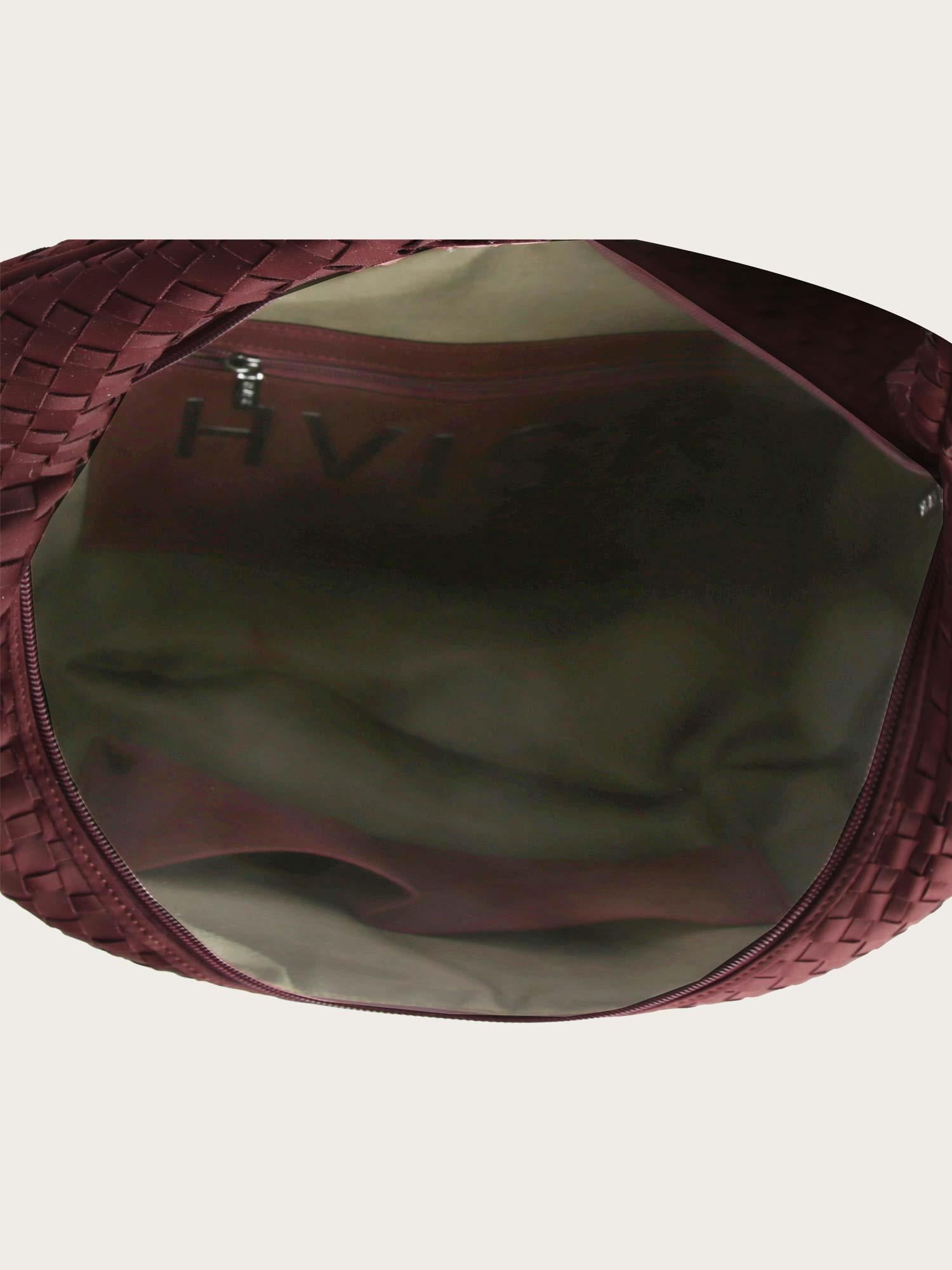 Haze Braided Neoprene - Midnight Plum