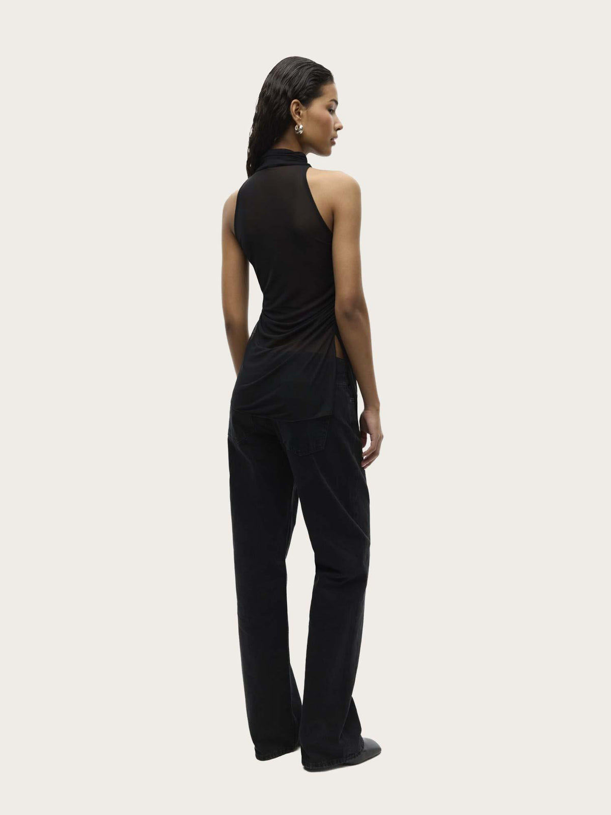 Enyelena T-N Top - Black