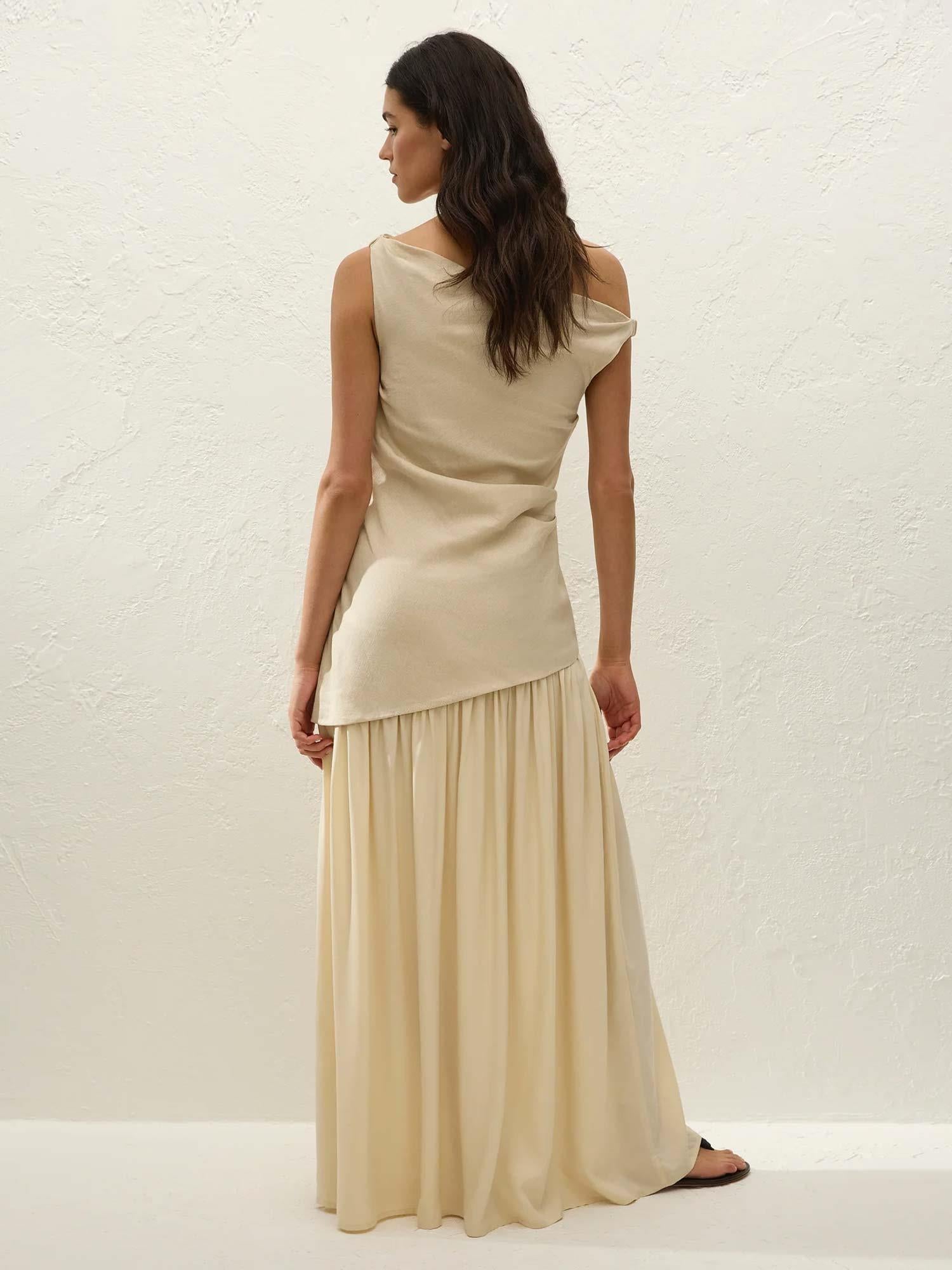 Roma Maxi Dress - Panna