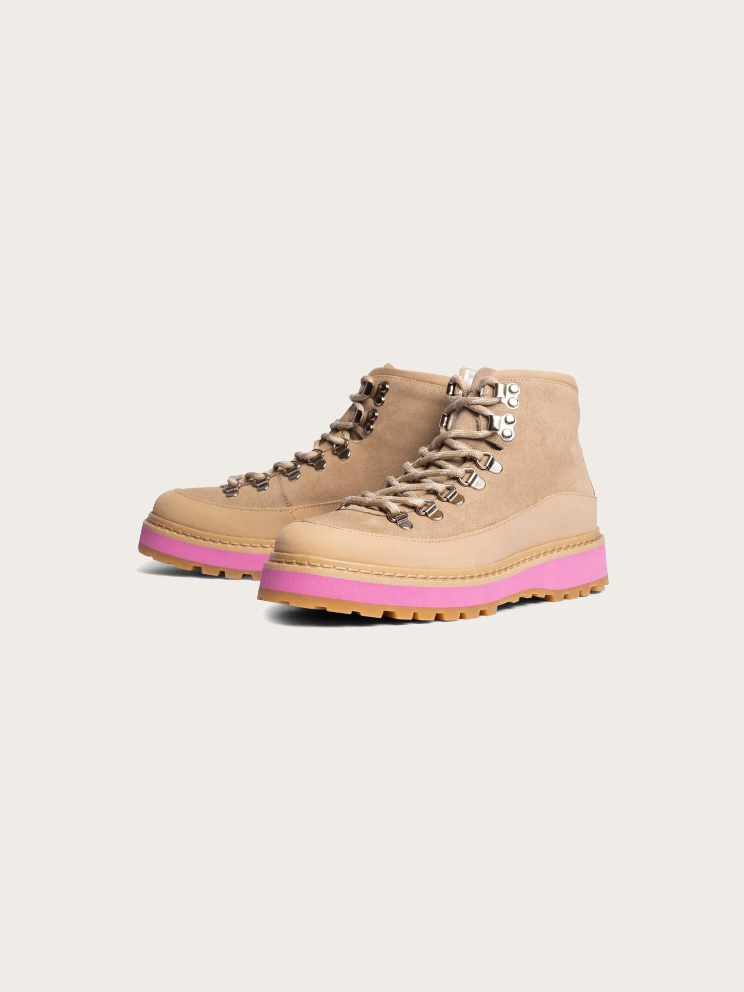 Hiking Core Cap Suede - Beige Pink