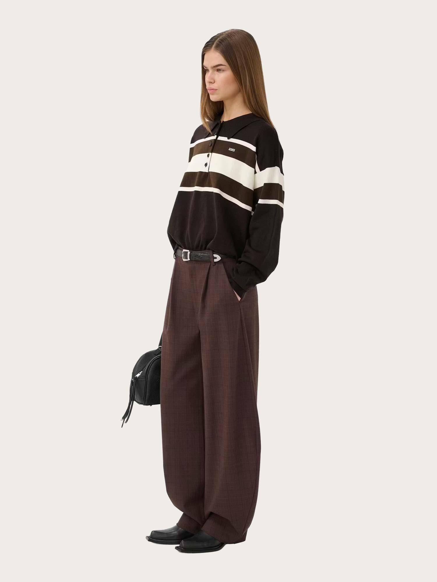 Alexu Polo Pullover - Ganache/Slate Blak