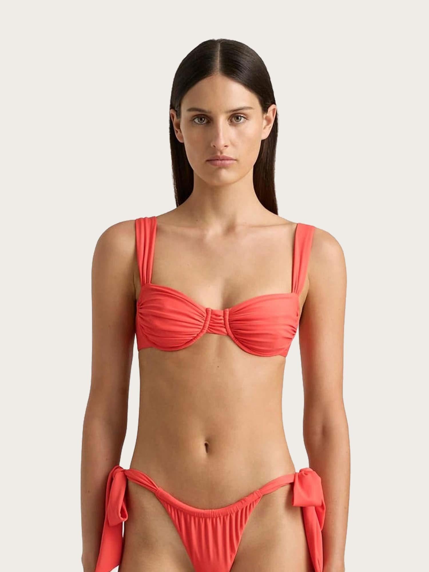 Sol Bikini Top - Vermillon