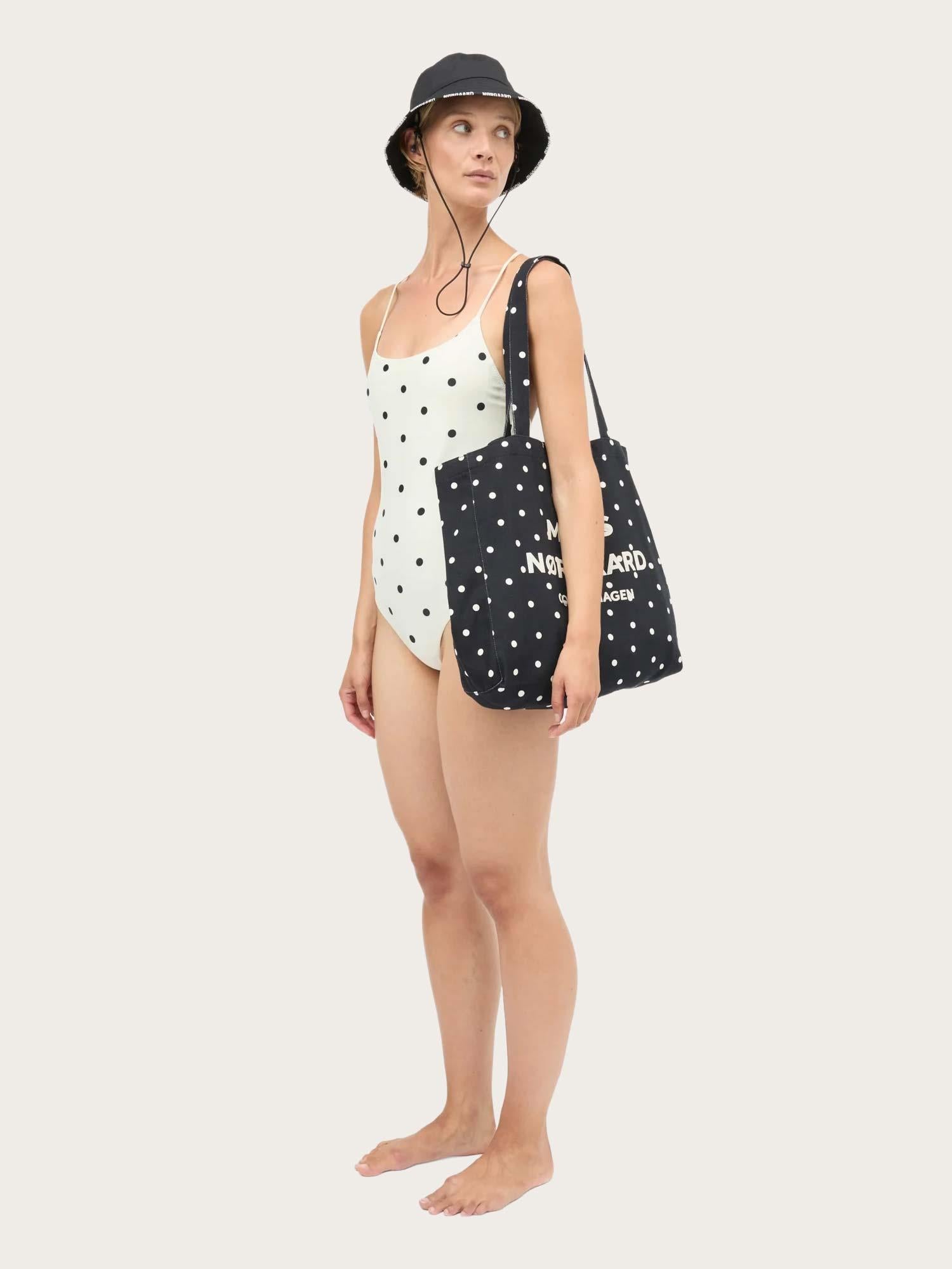 Splash Salena Swimsuit - Dot AOP/Black