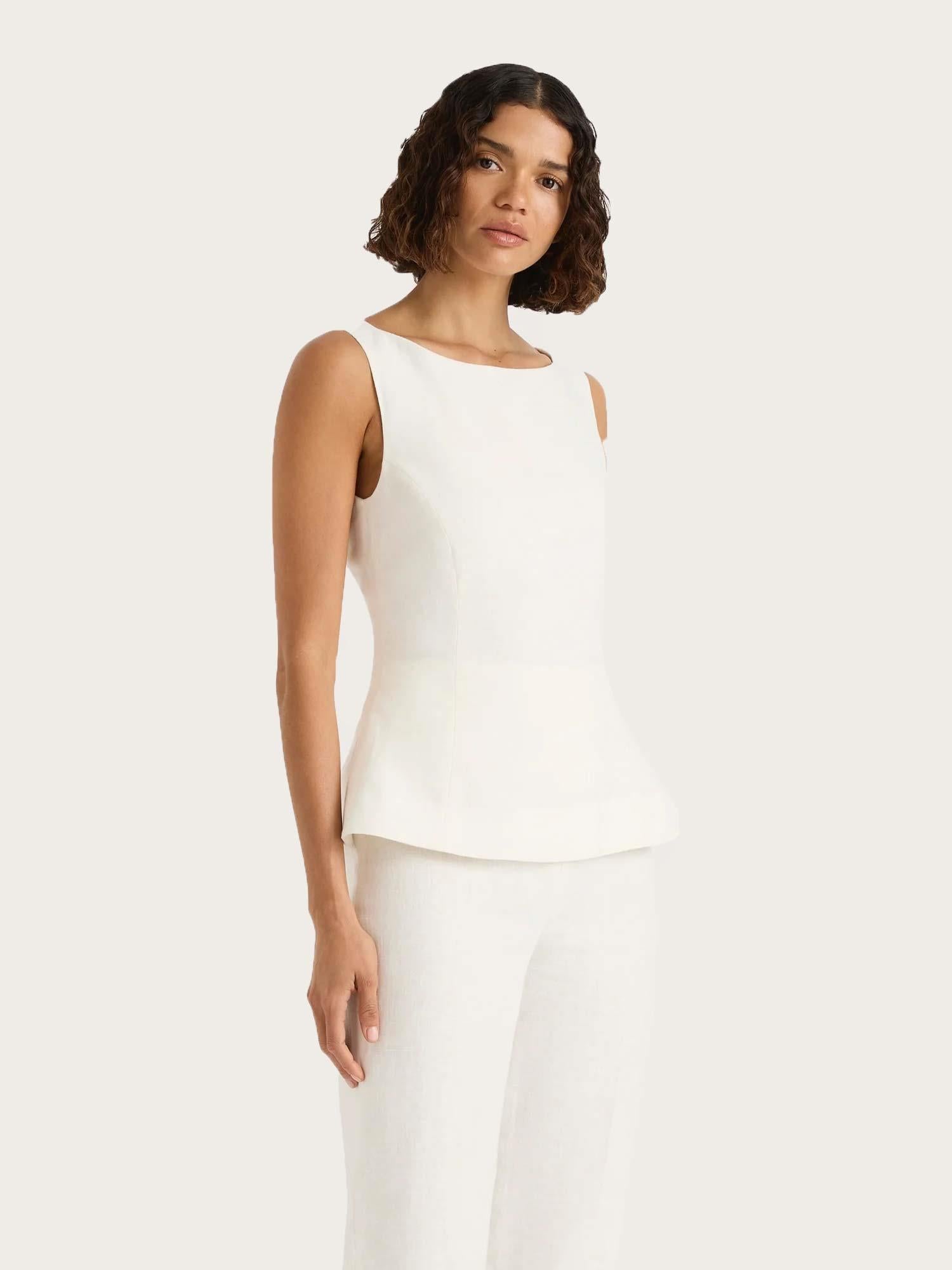 Ana Top - White