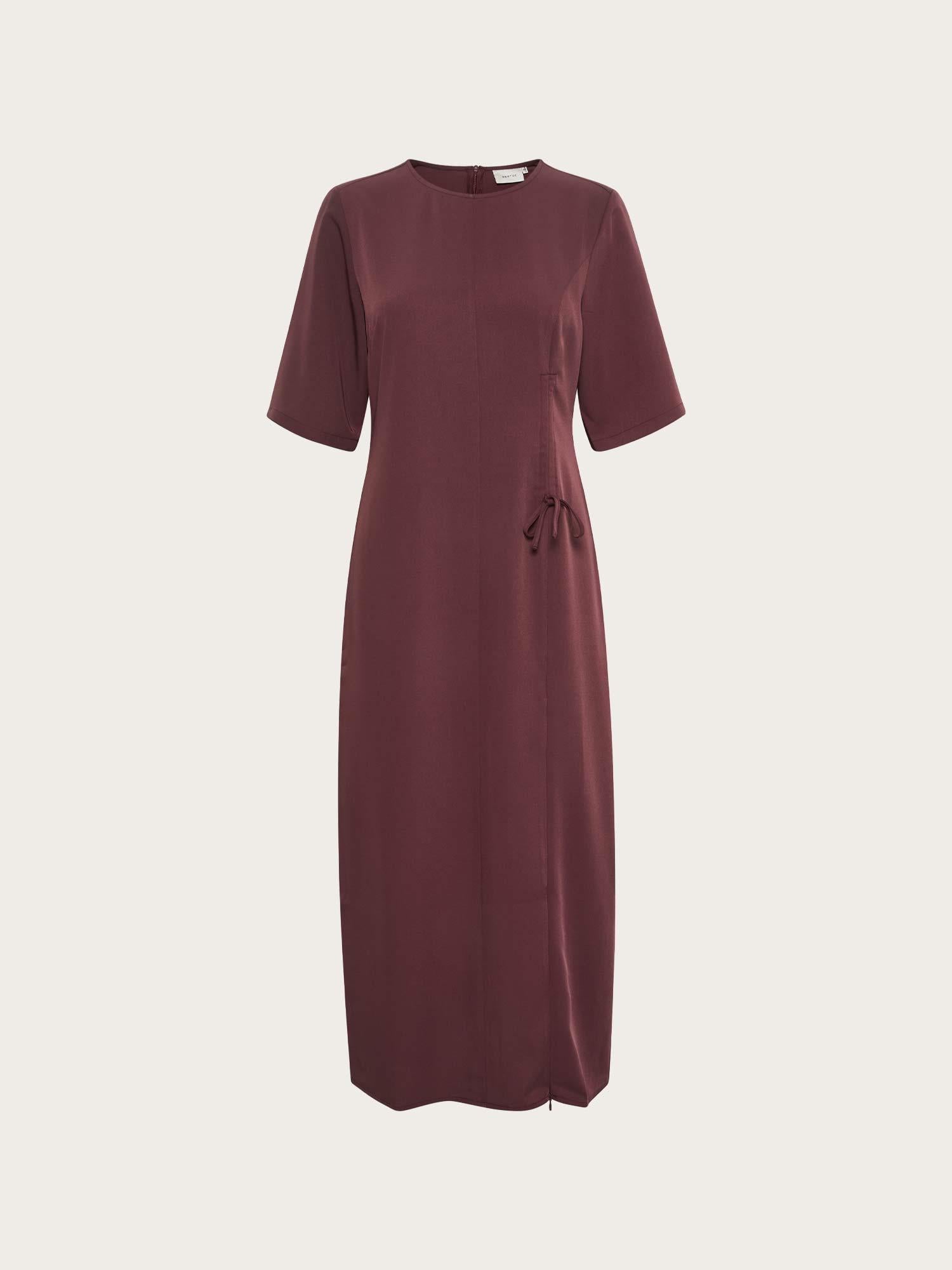 Braya Midi Dress - Fudge