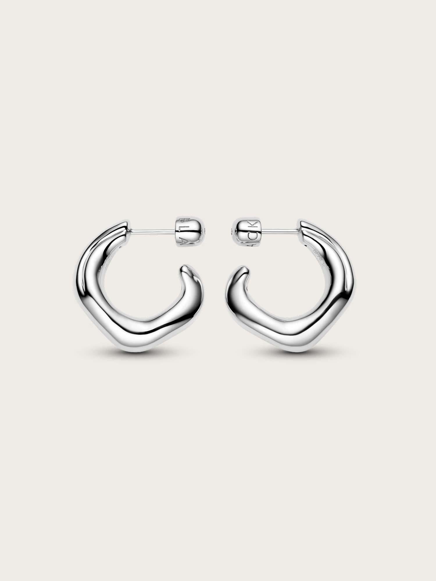 Anil Hoop Large - Silver