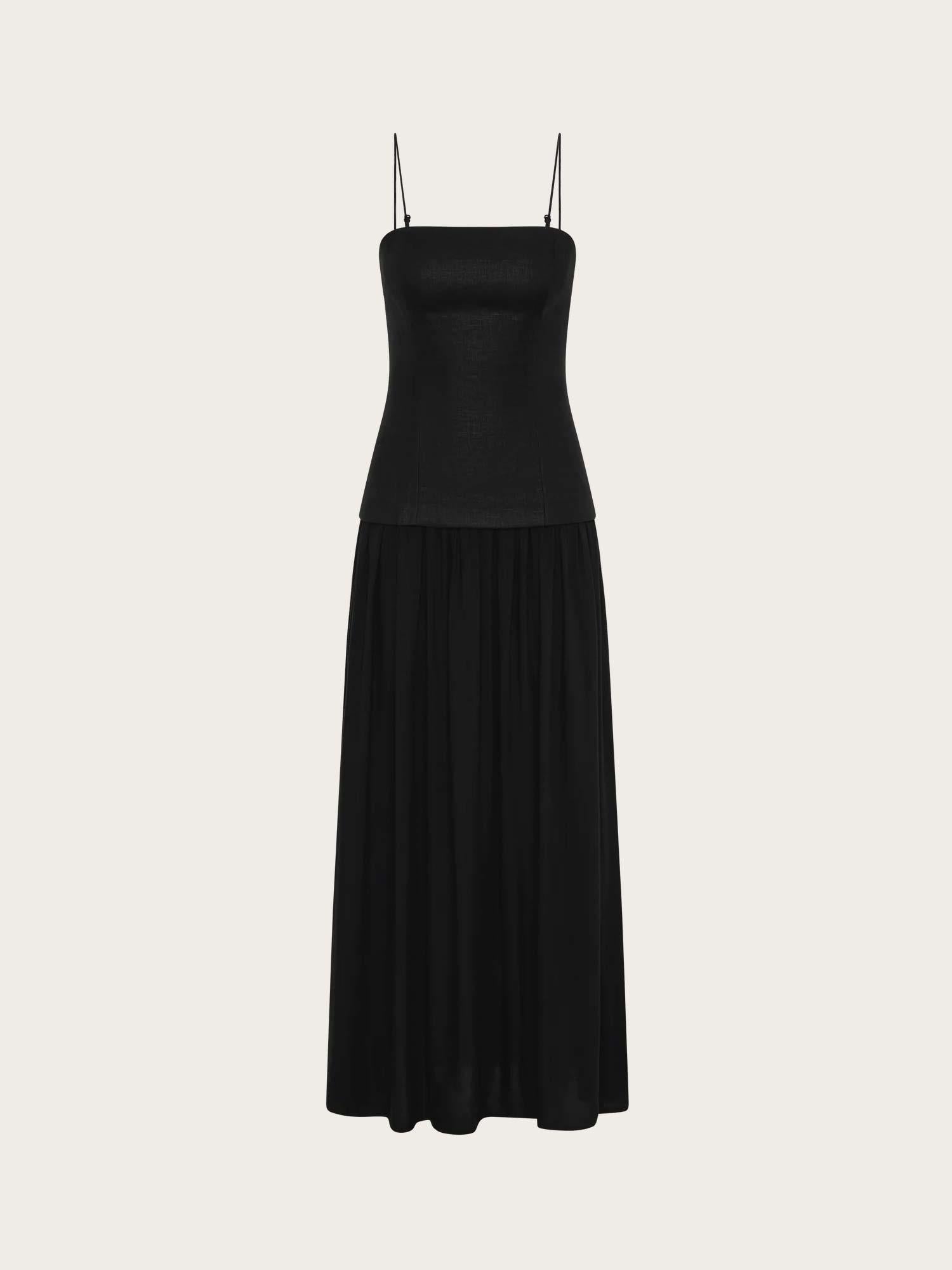 Lenise Maxi Dress - Black