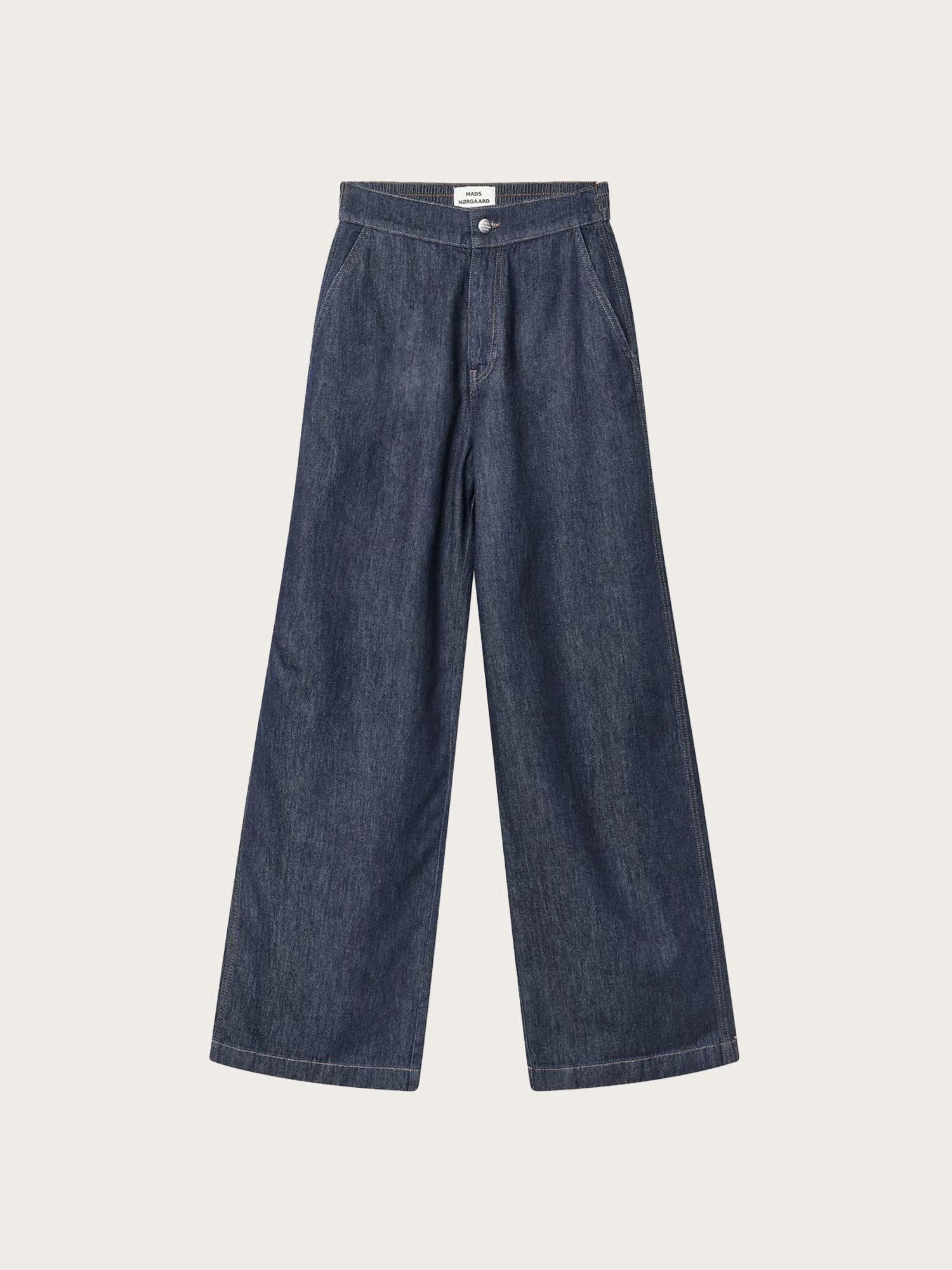 Cosy Denim Sotem Pants - Dark Indigo