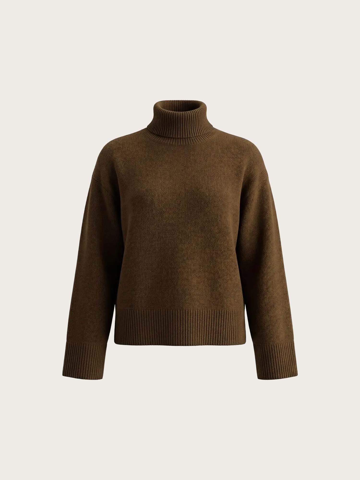 Enelise LS Knit - Dark Olive
