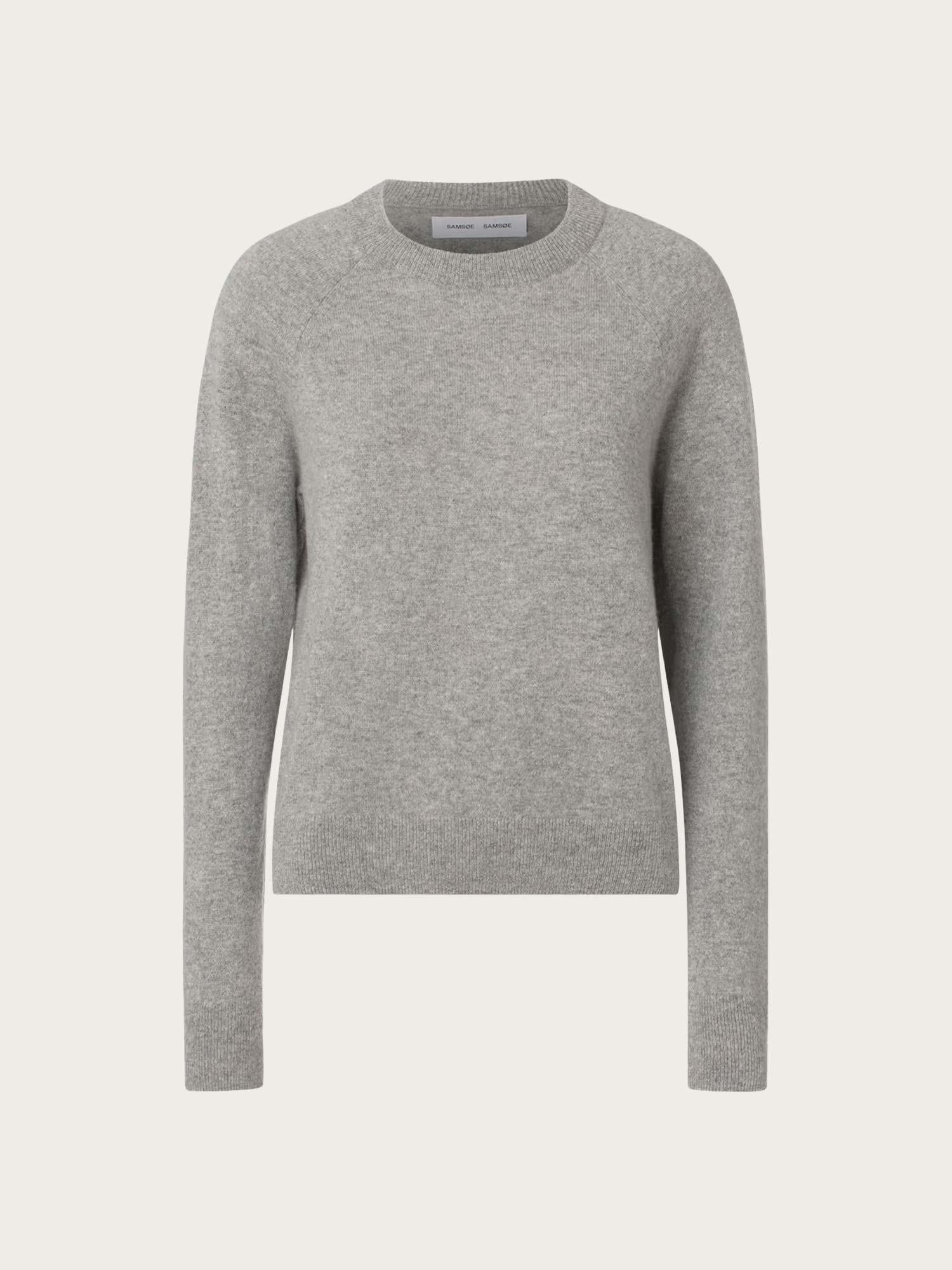 Boston O-neck - Grey Melange