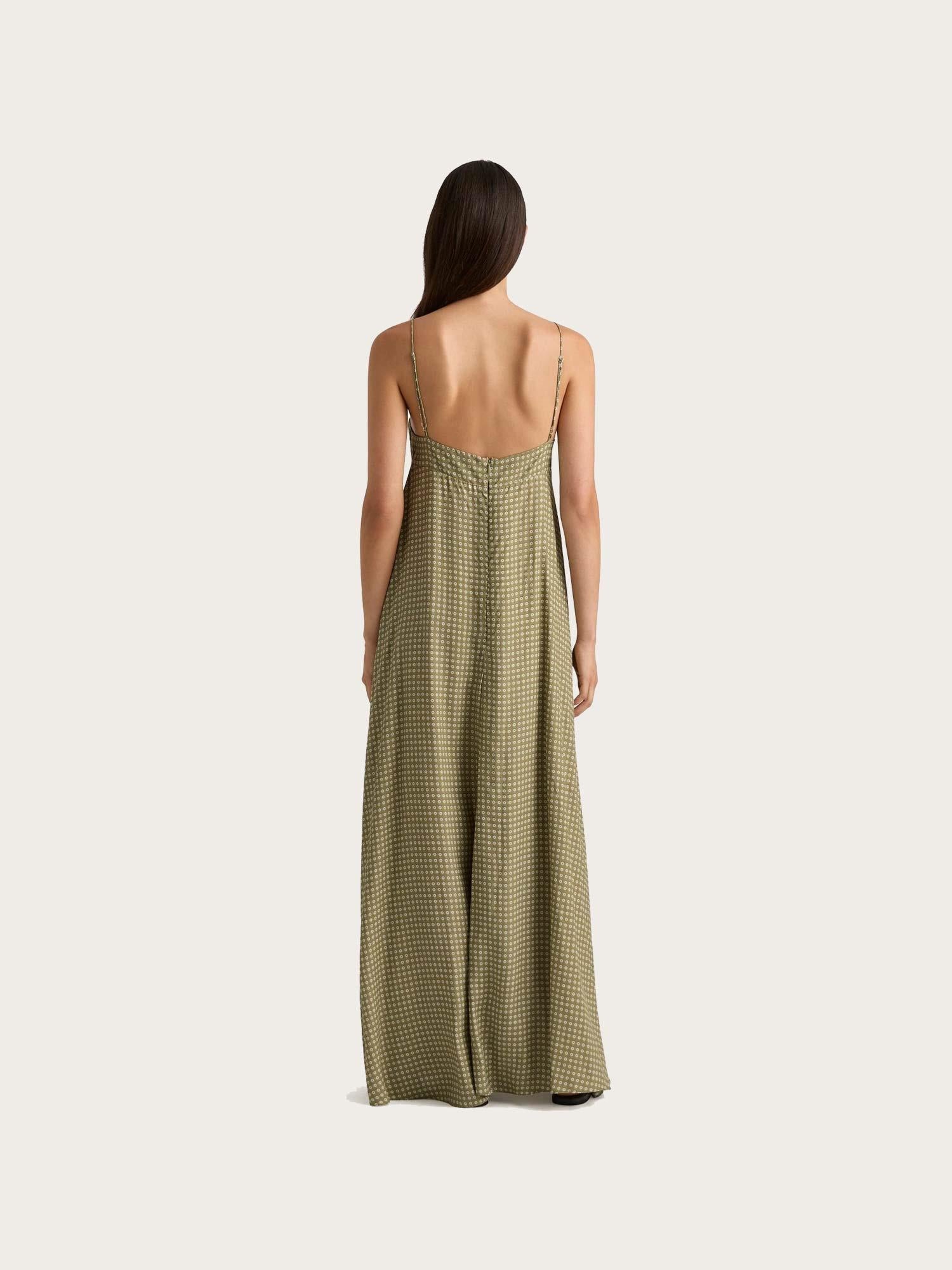 Anessa Maxi Dress - Oliander Floral/Khaki