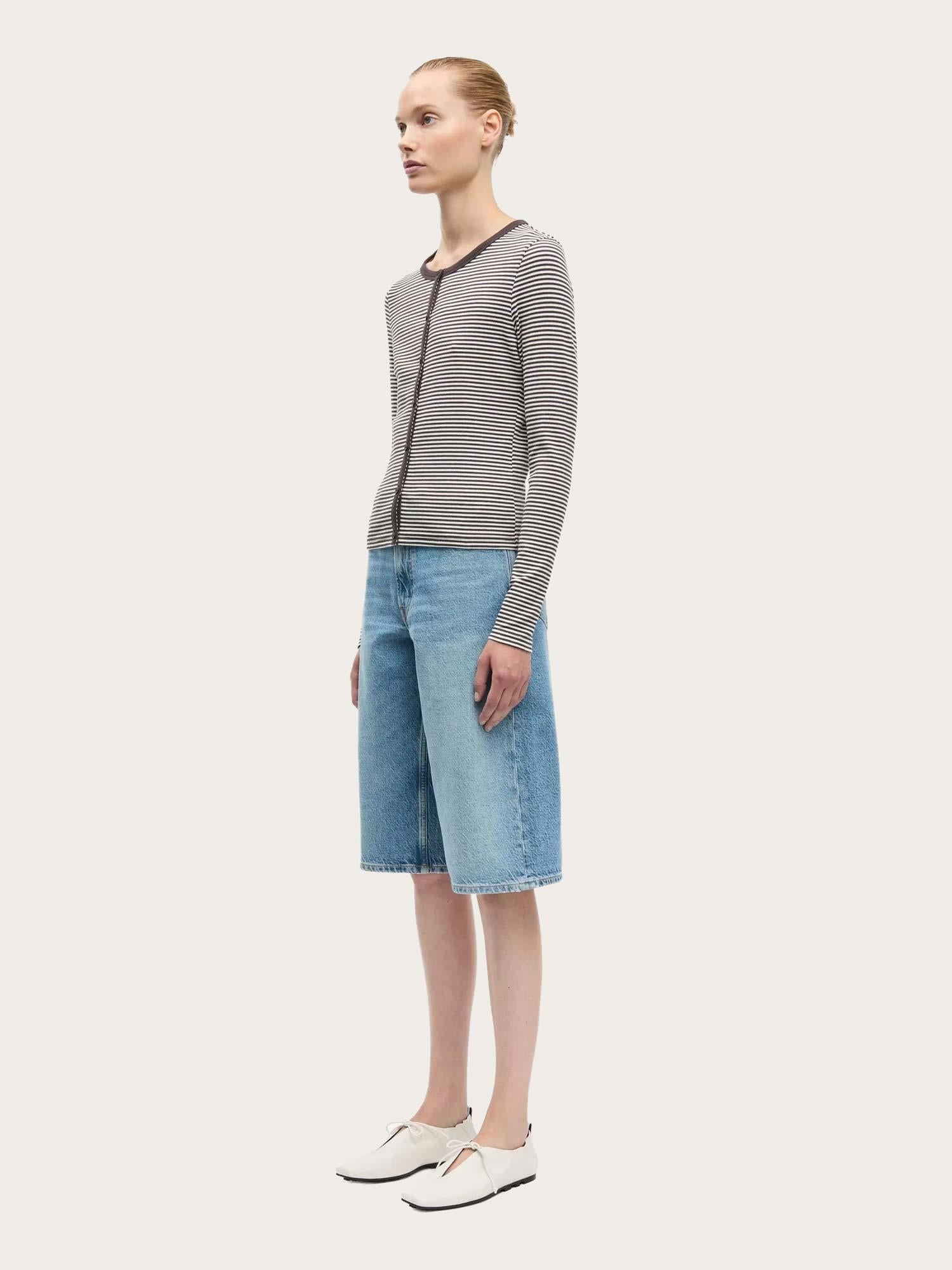 Saalexo LS Cardigan - Mulch St.