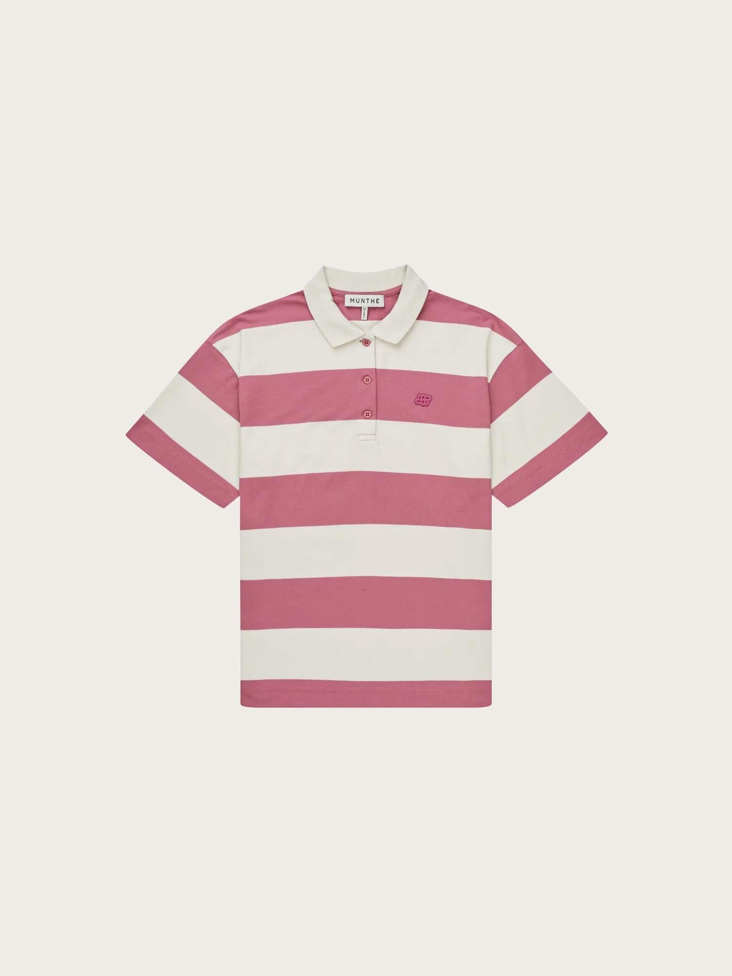 Baelfire Polo - Stripe Berry