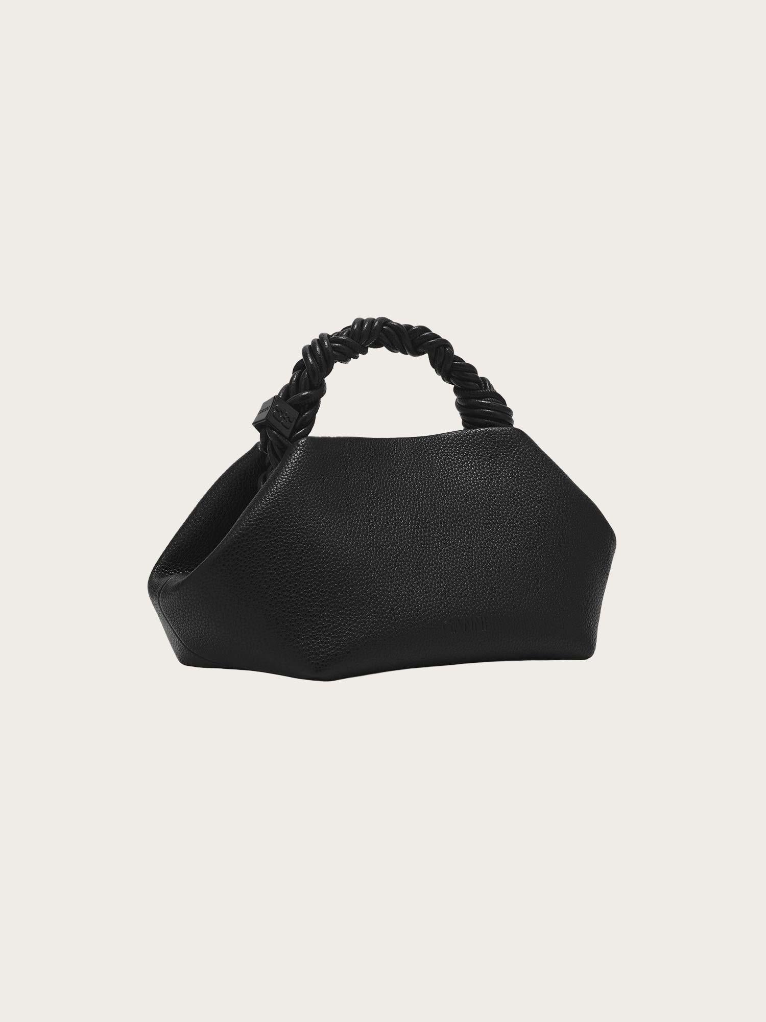 Ganni Bou Bag Small Grained - Black