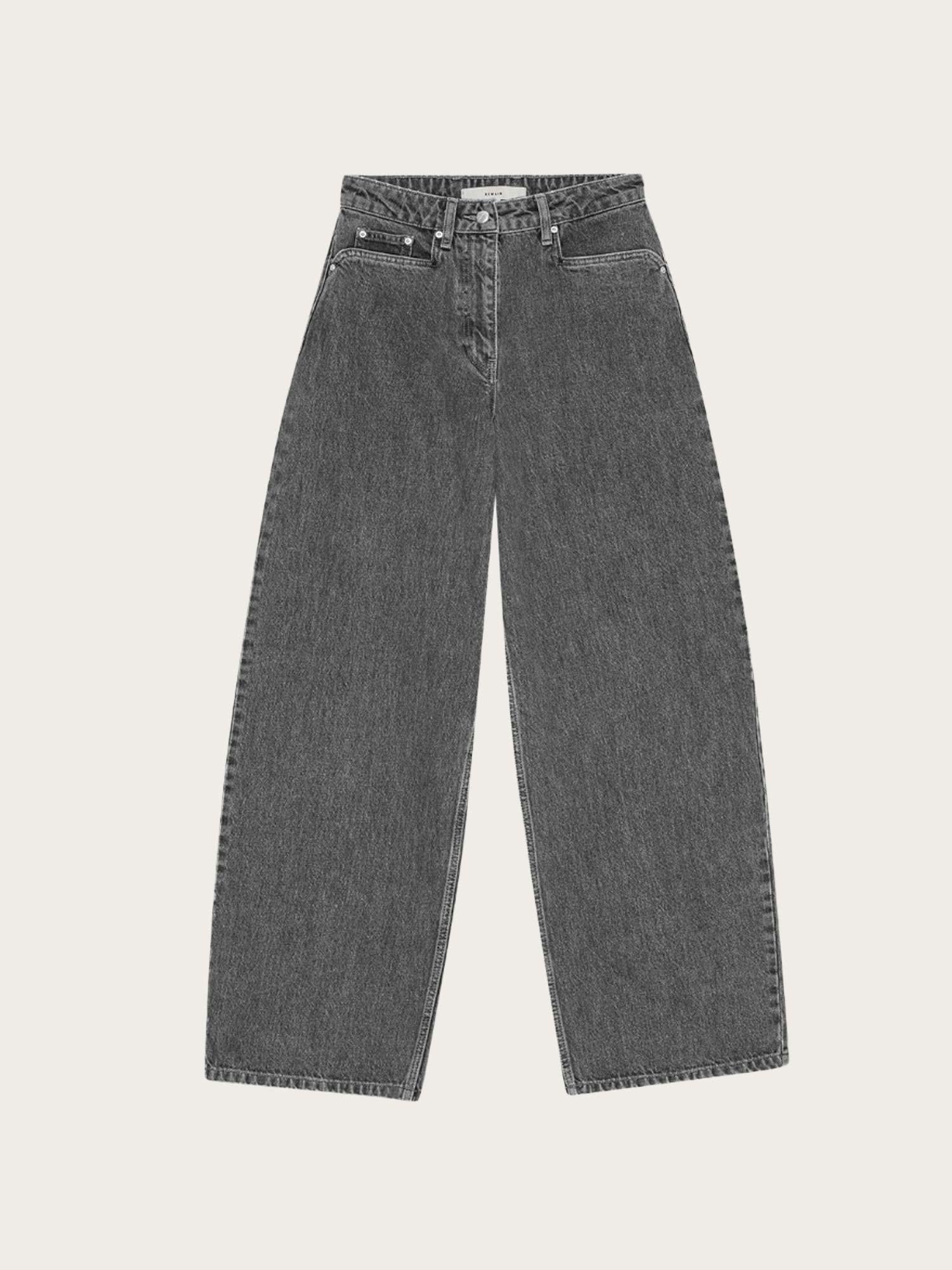 Cocoon Denim Pants - Frost Grey
