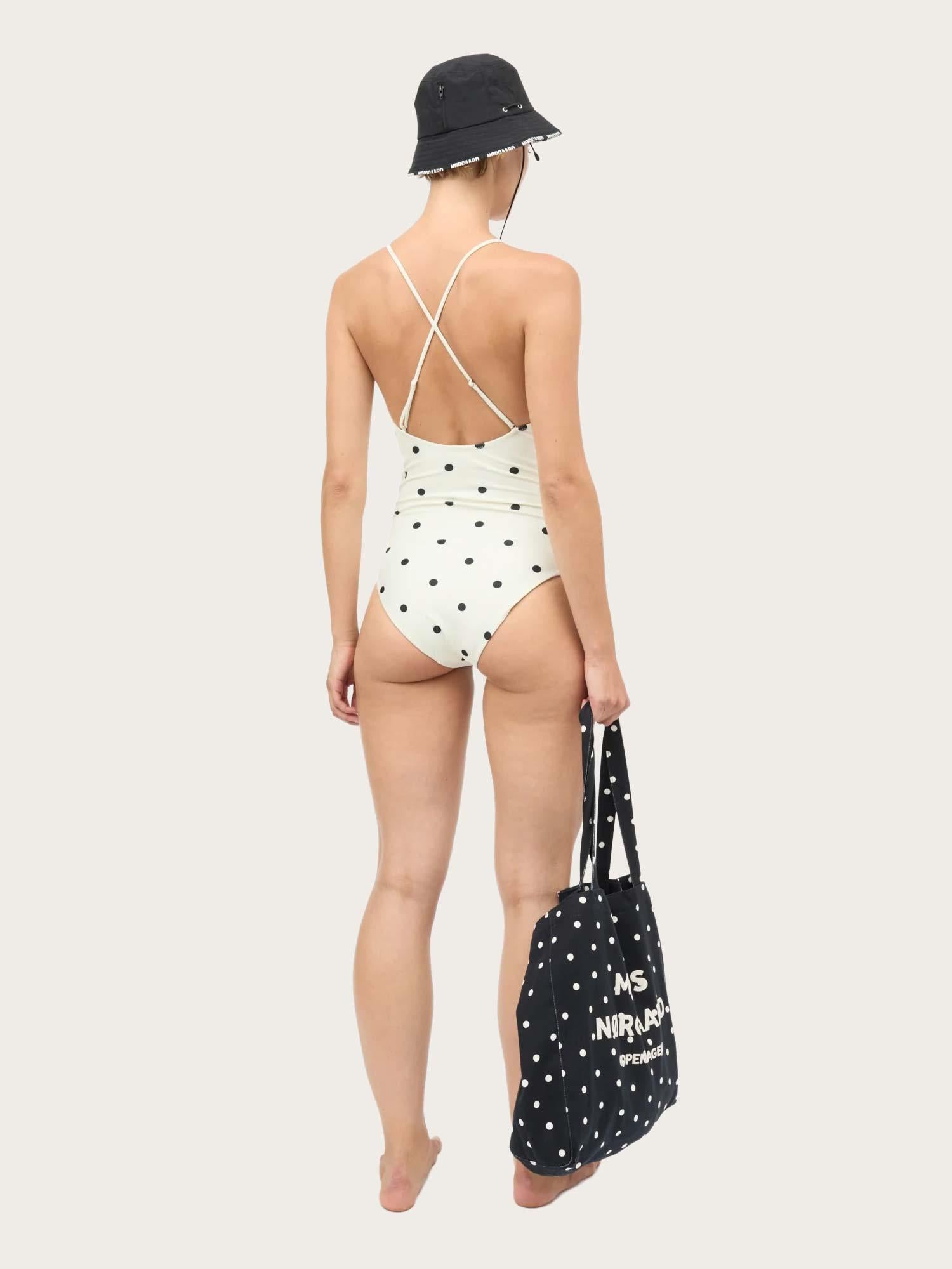Splash Salena Swimsuit - Dot AOP/Black