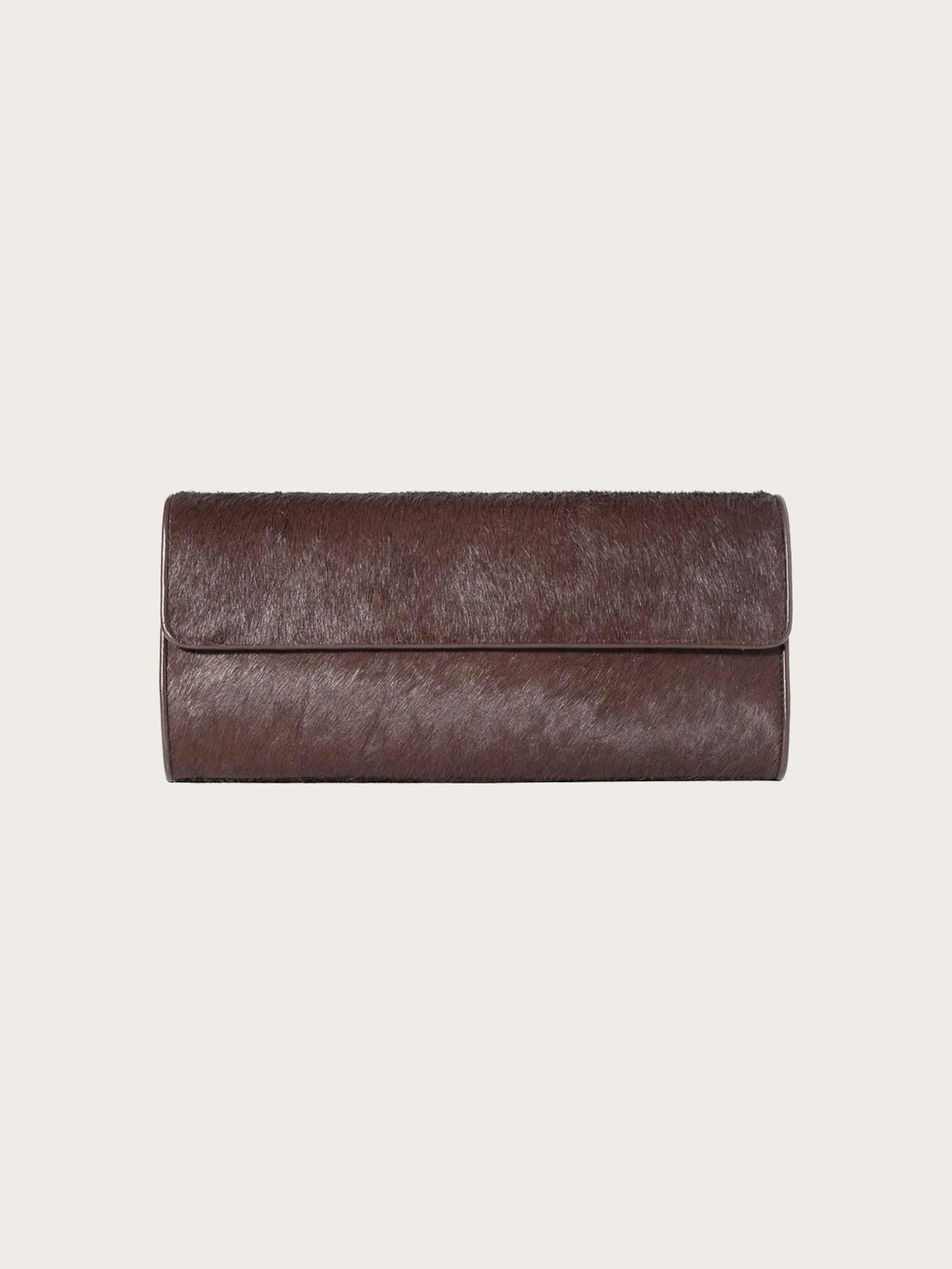 Cavalier Clutch - Dark Brown