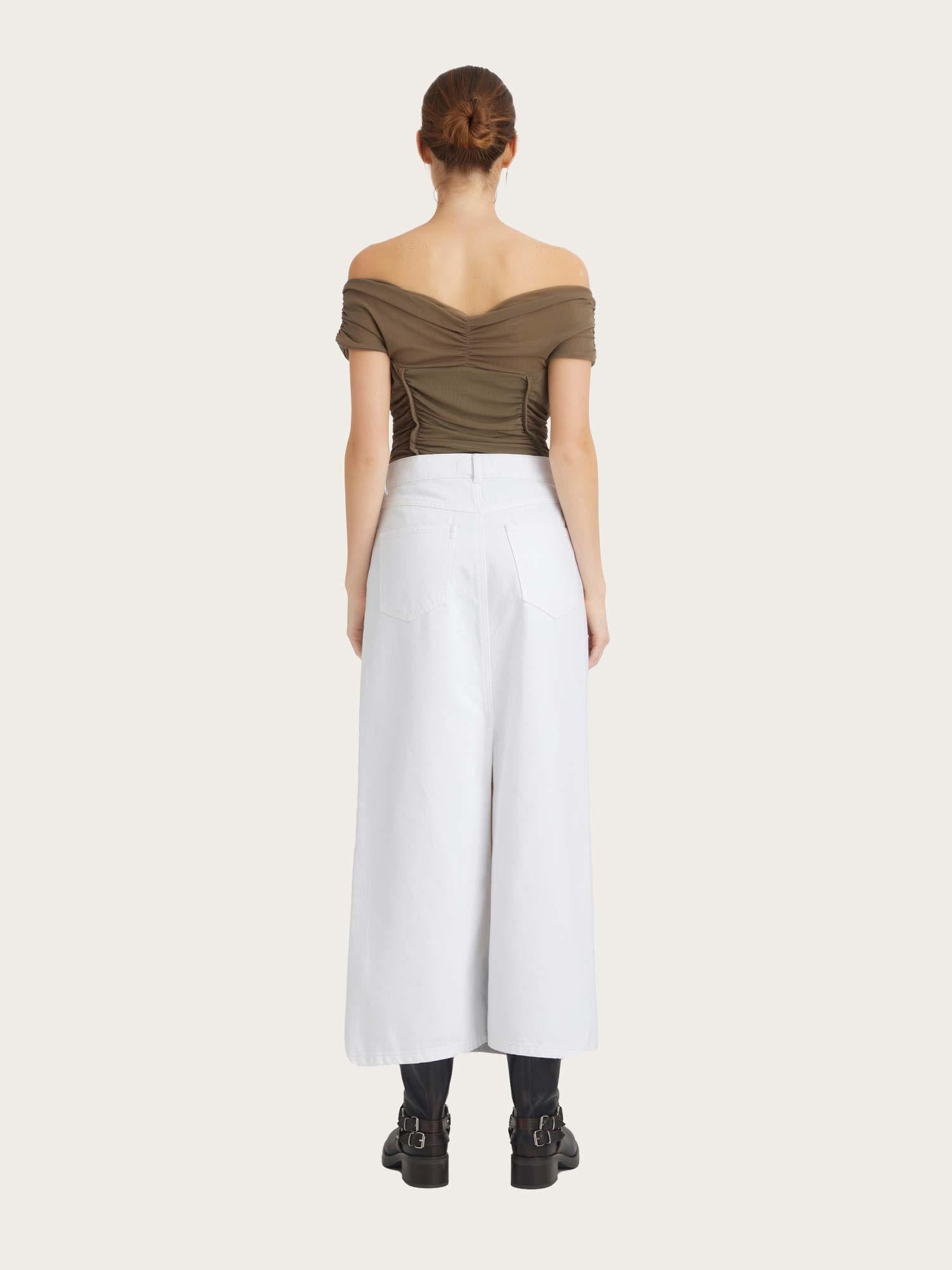Mily hw Long Skirt - White Wash
