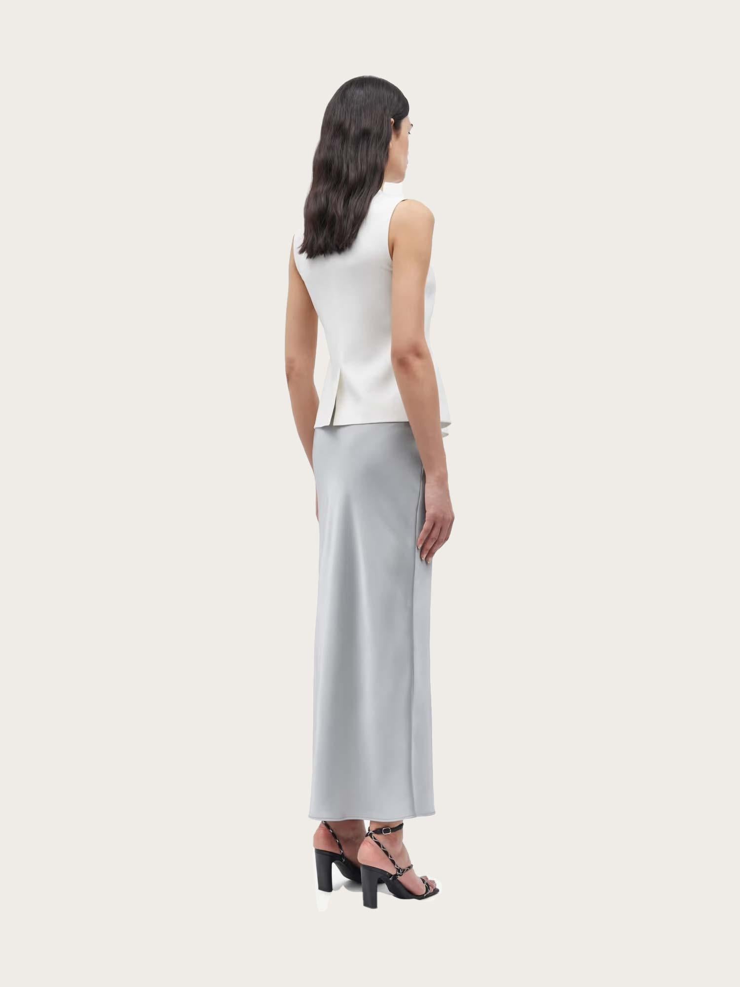 Saagneta Long Skirt - Limestone