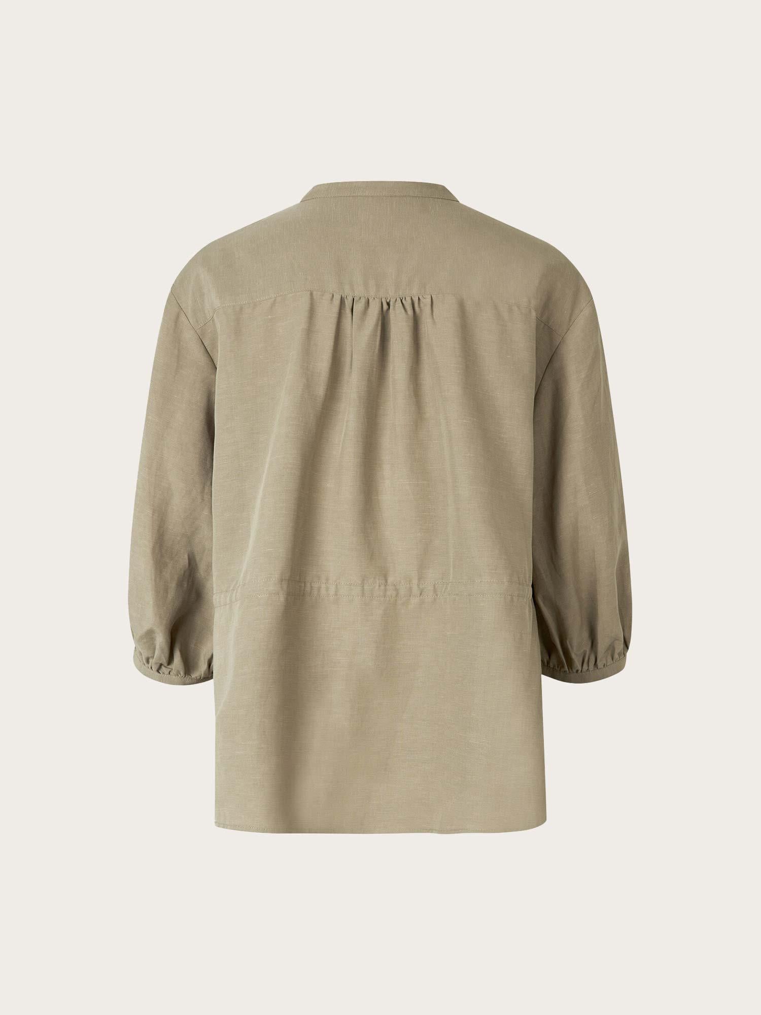 Saamelie ss Blouse - Light Olive