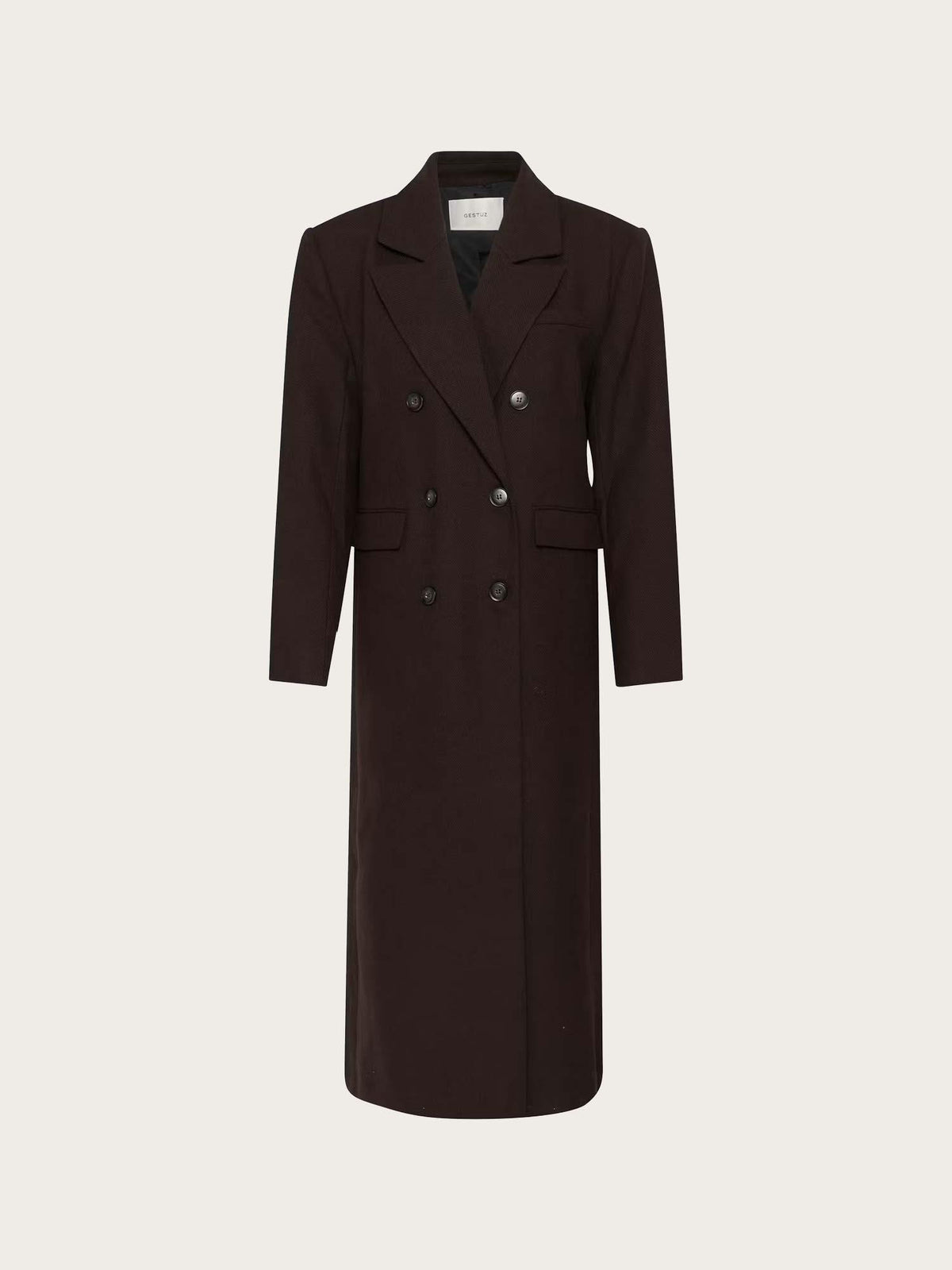 Venja Long Coat - Ganache