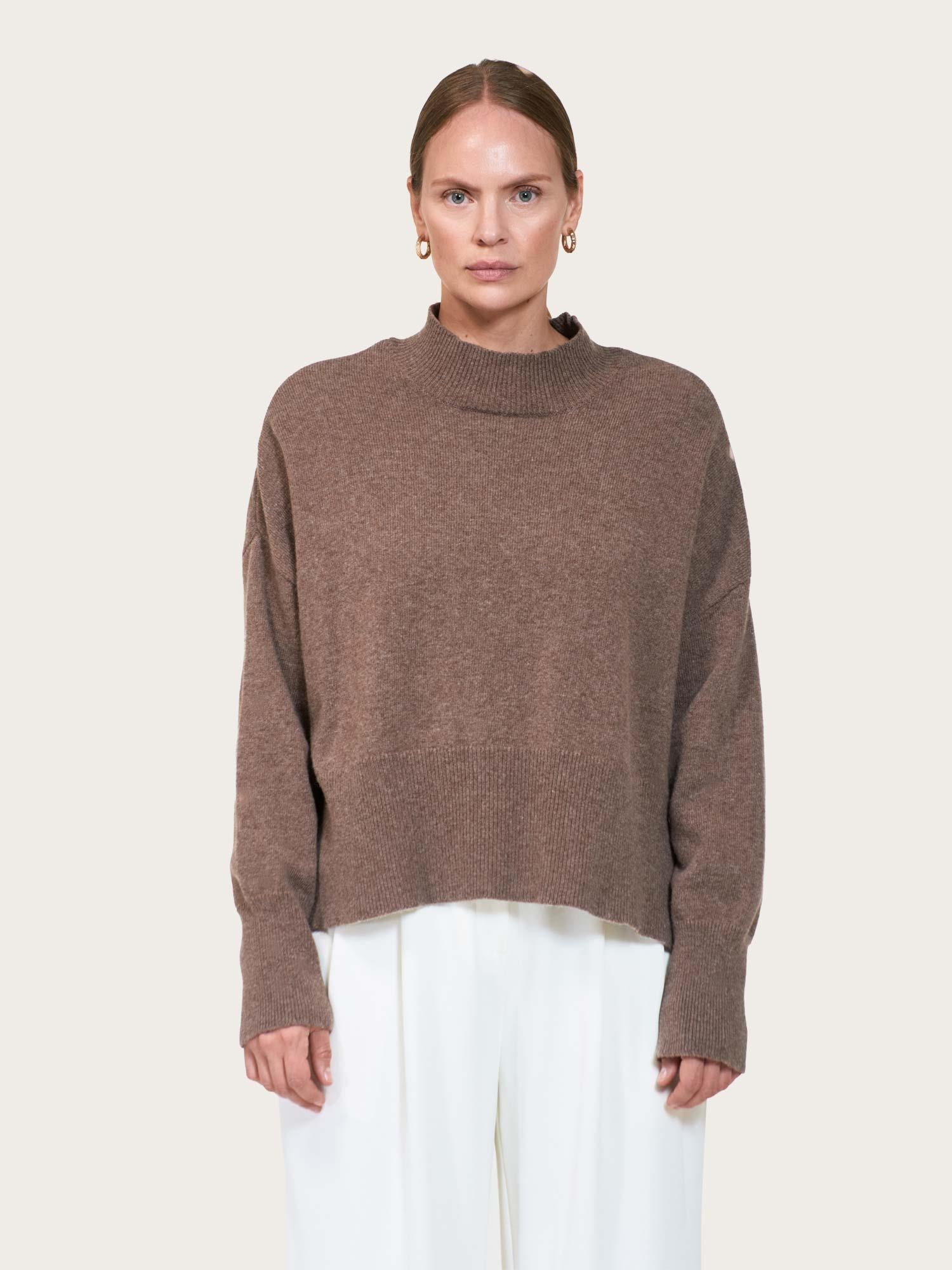Mandy Sweater - Lt Beige Melange