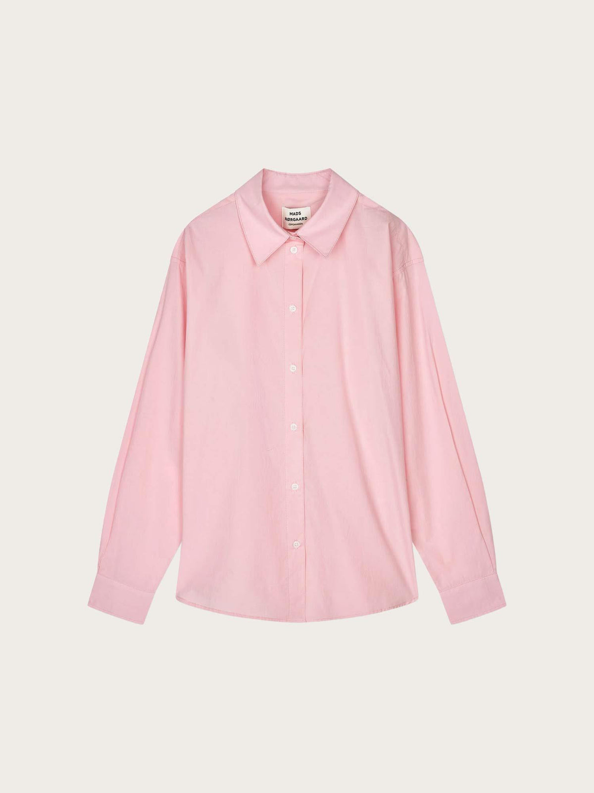 Peach Poplin Shelly Shirt - Fairy Tale Pink