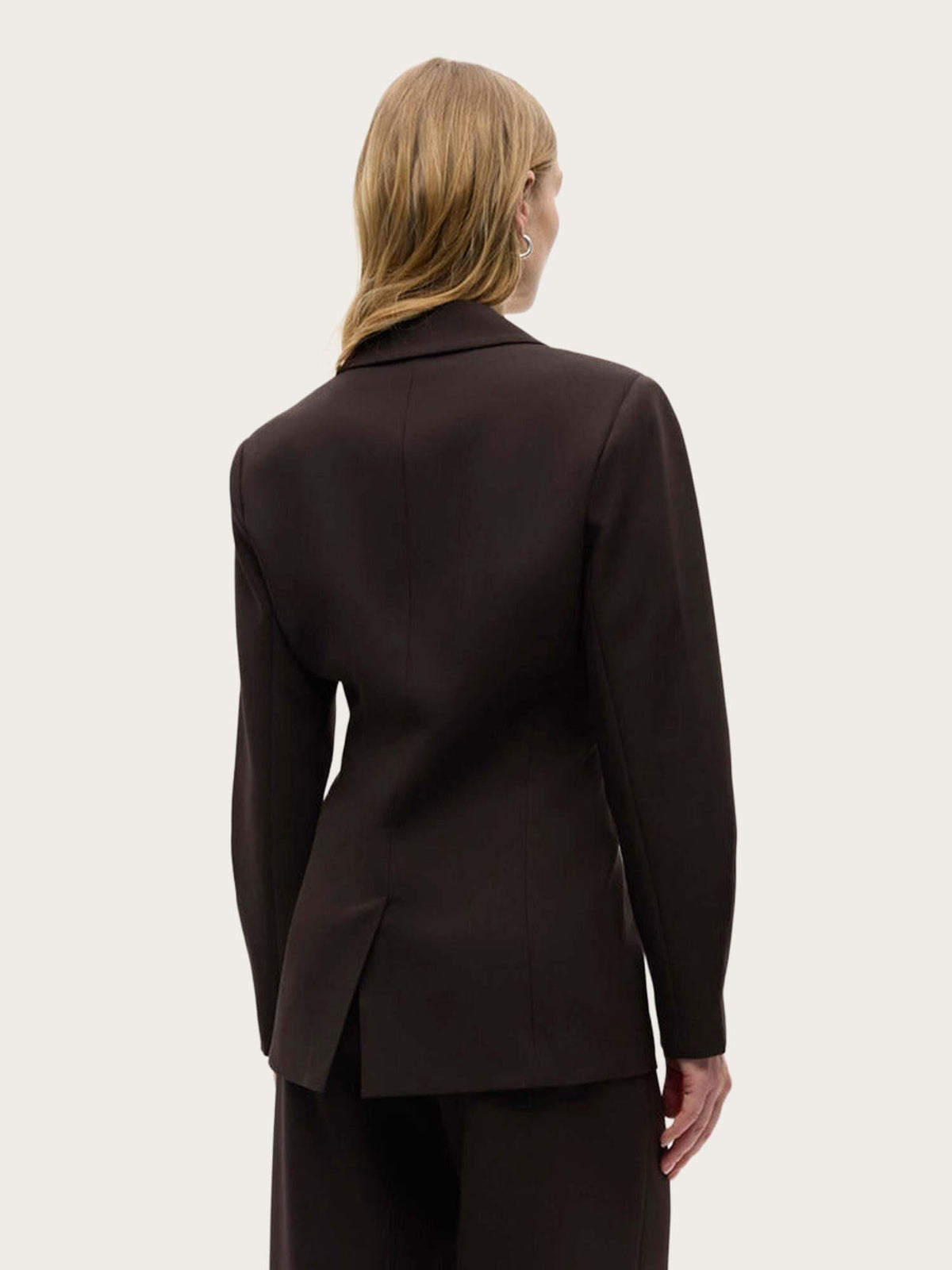 Enaugustine Buckle Blazer - Chocolate Torte