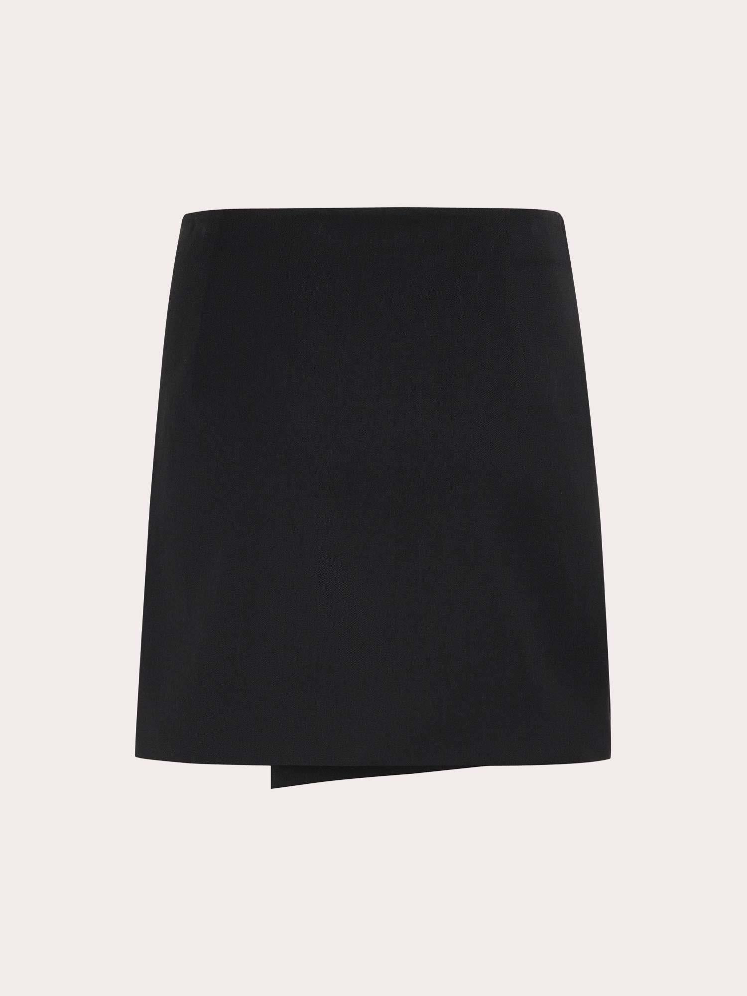 Paula mw Wrap Skirt - Black