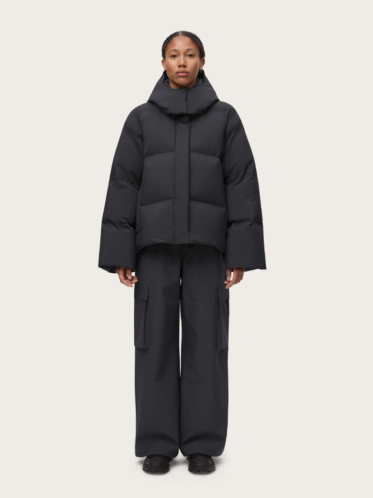 Selje Down Jacket - Dark Cloud