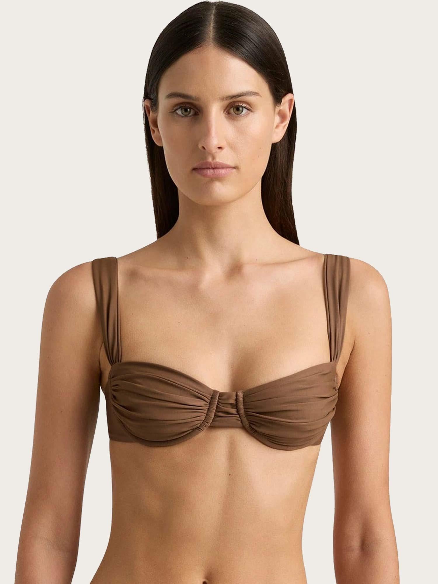 Sol Bikini Top - Cocoa