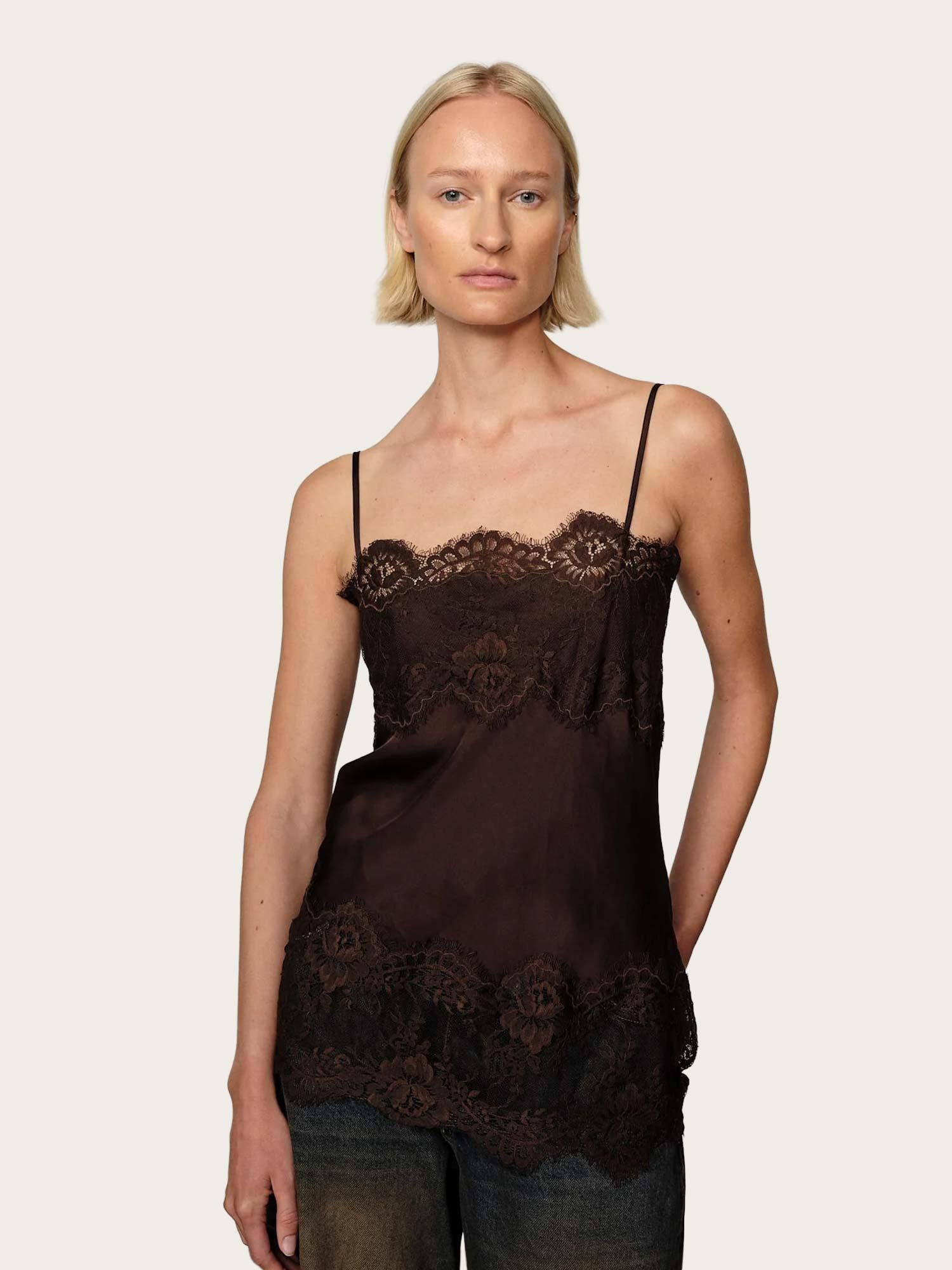 Linnea Top - Java Brown