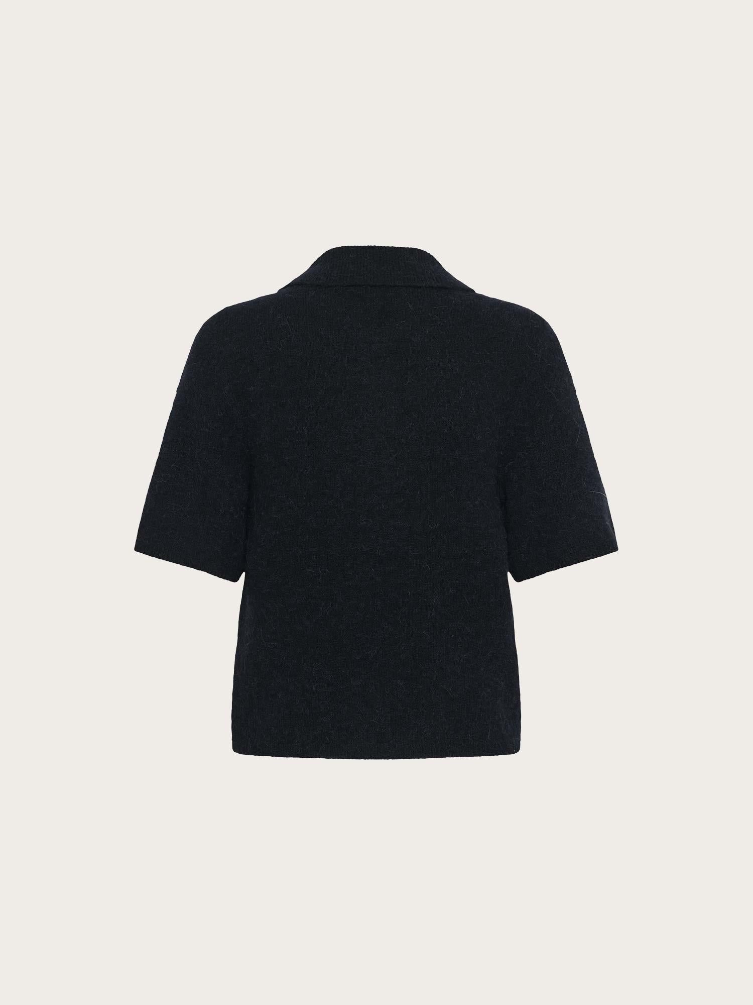 Alpha ss Polo Pullover - Sky Captain Melange