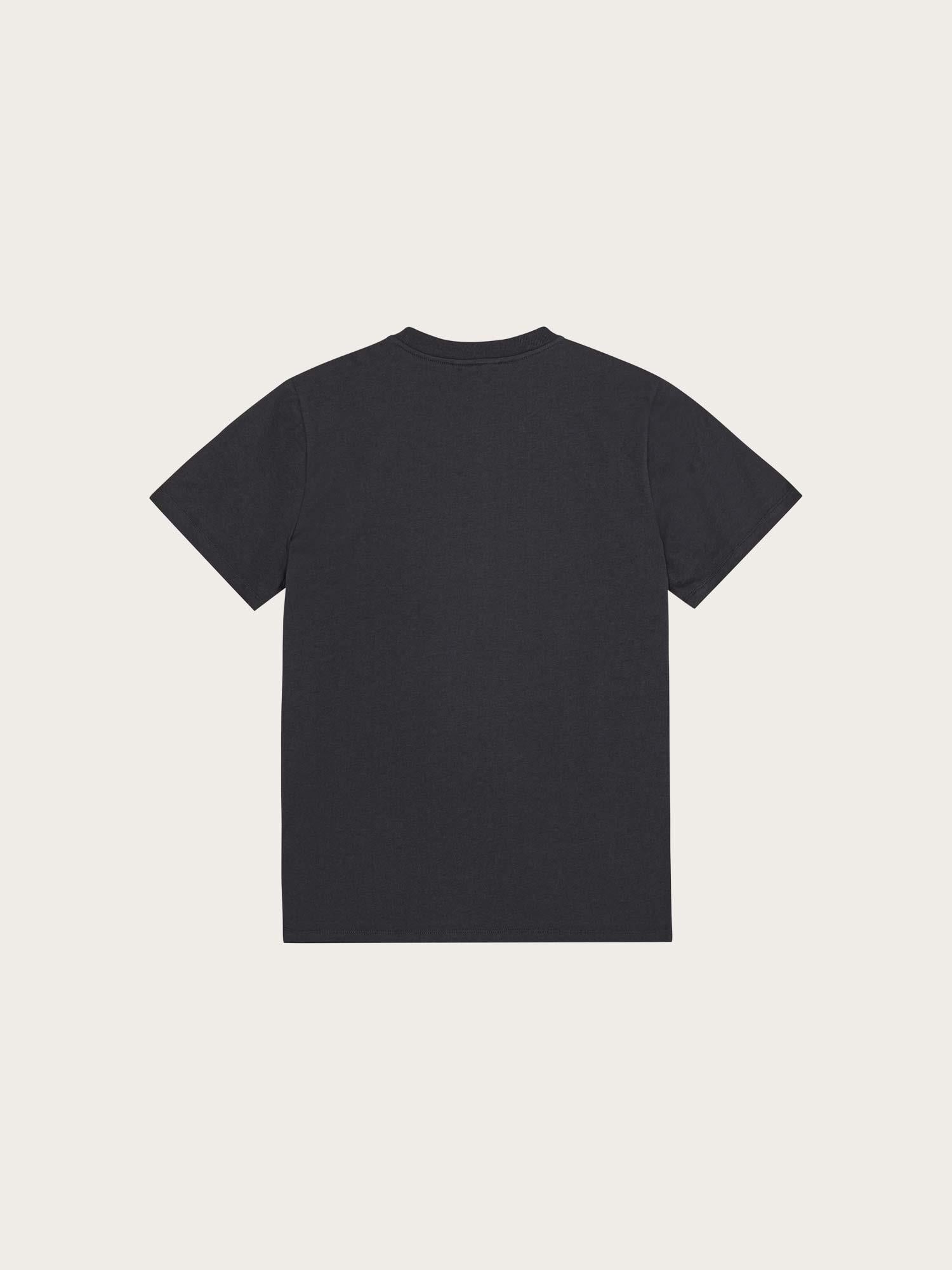 Basic Cotton Jersey Banana Relaxed T-shirt - Phantom