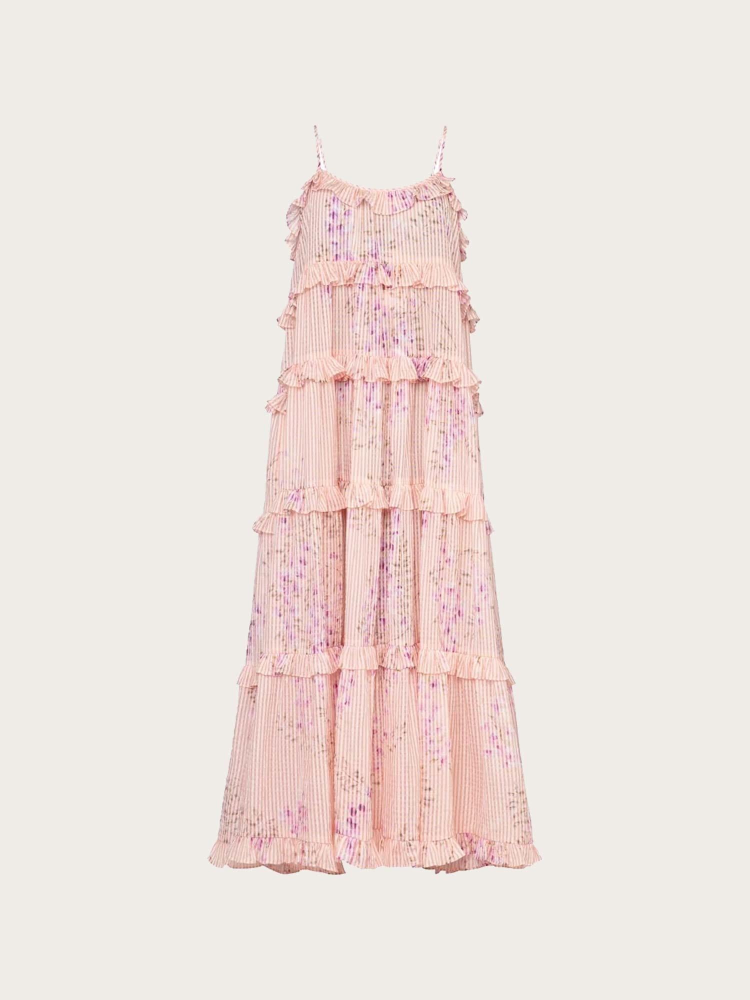 Checks Strap Dress - Flourish