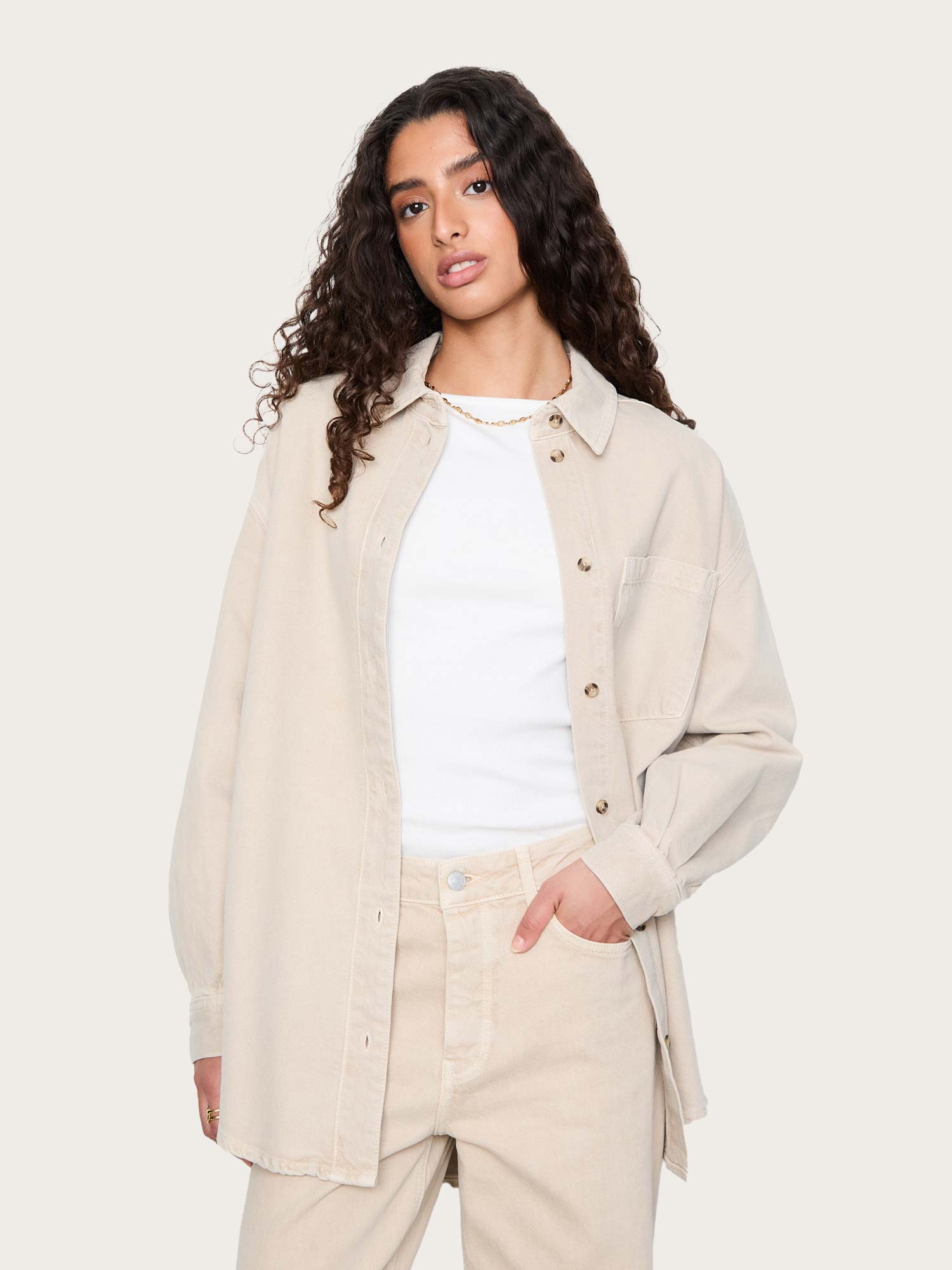 Alex Shirt - Greige