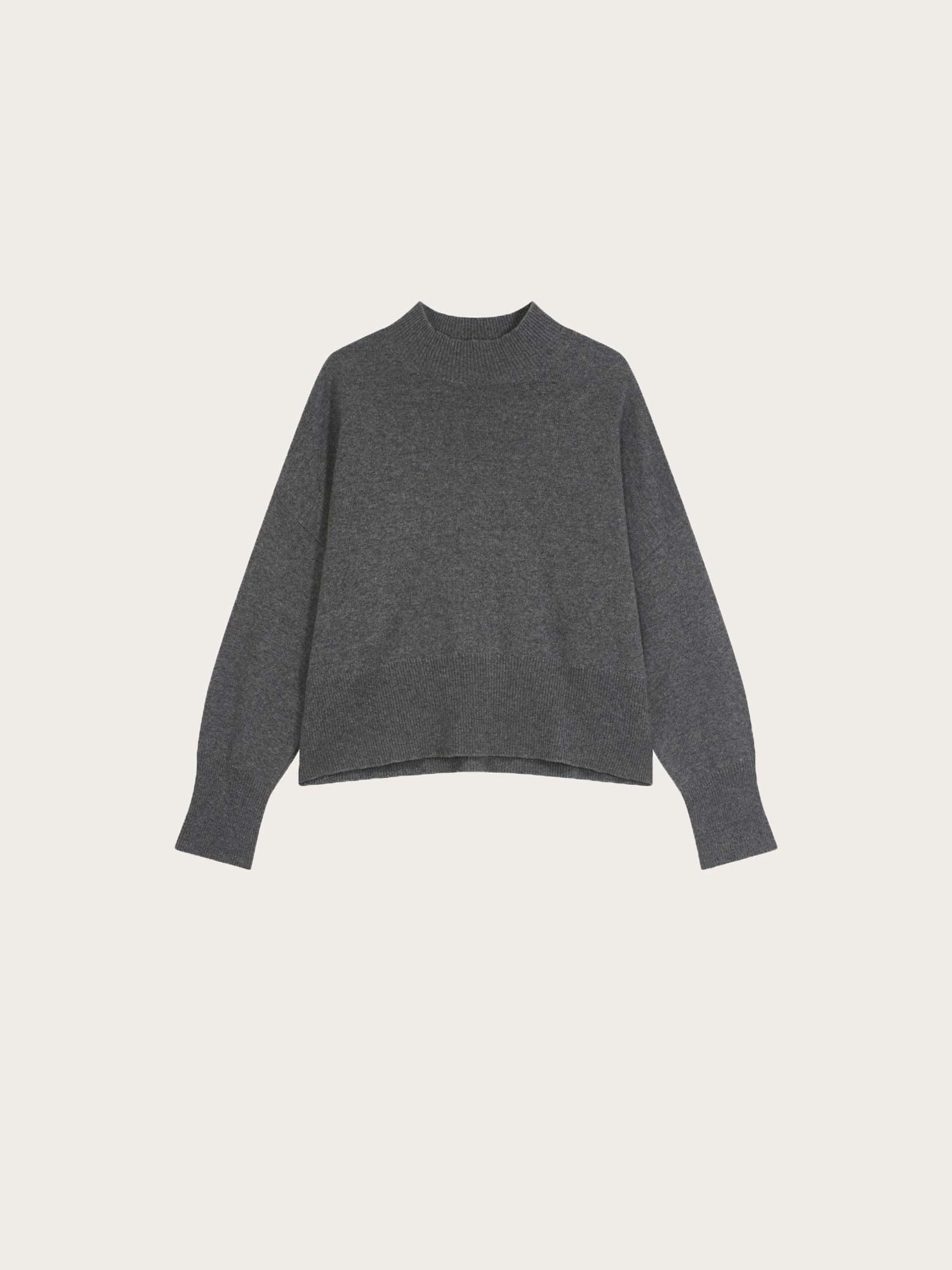 Mandy Sweater - Dk Grey Melange