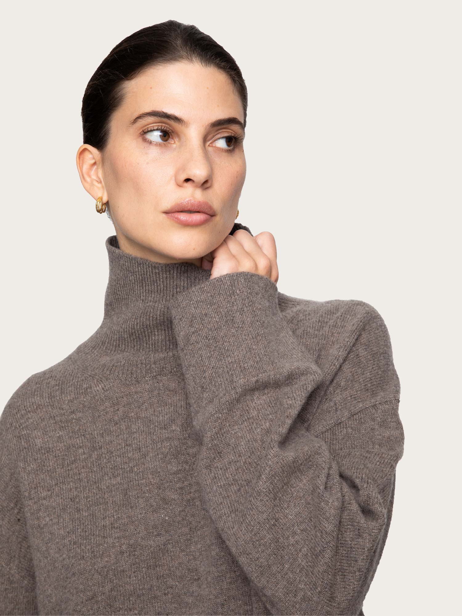 Abigail Knit - Dark Taupe