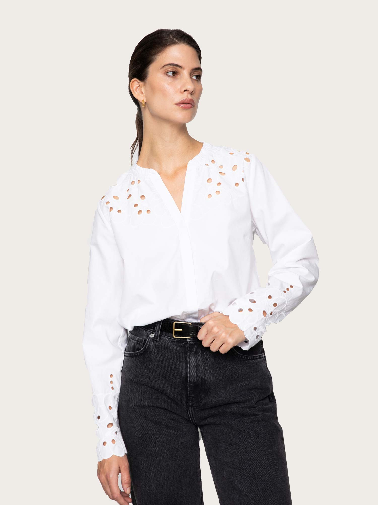 Edda Blouse - White