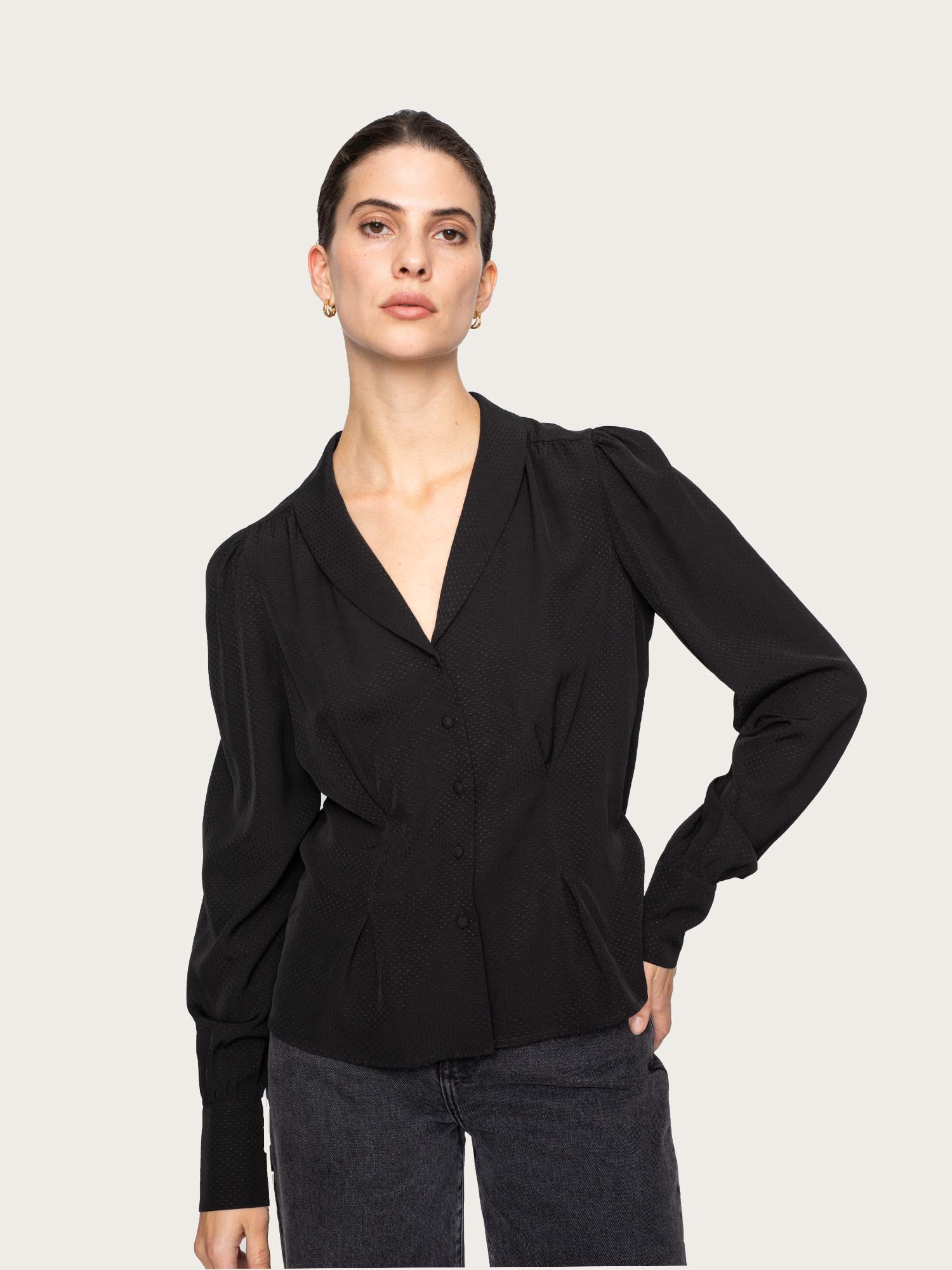 Ylva Blouse - Black