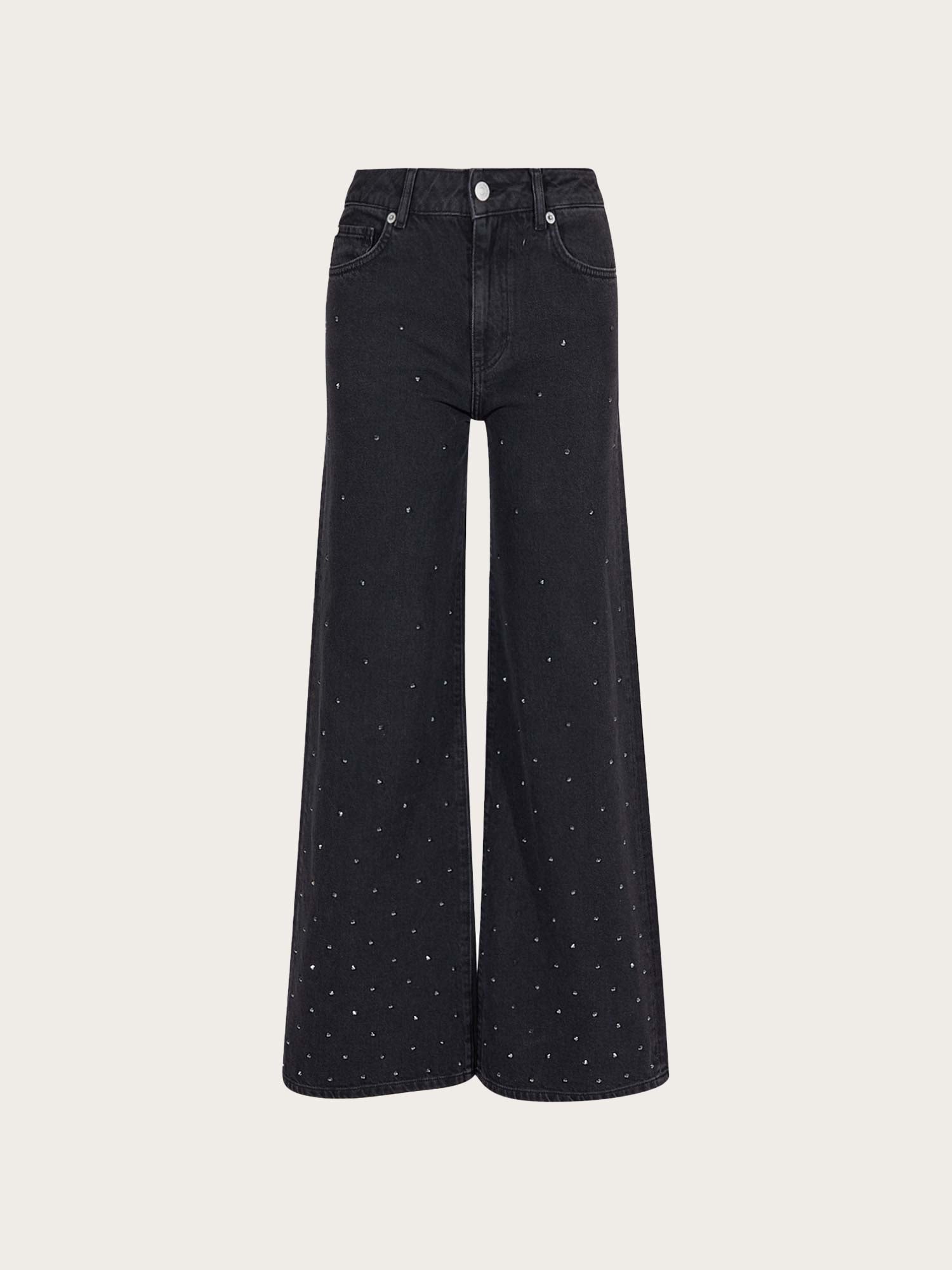 Taylor Embellished - Washed Black