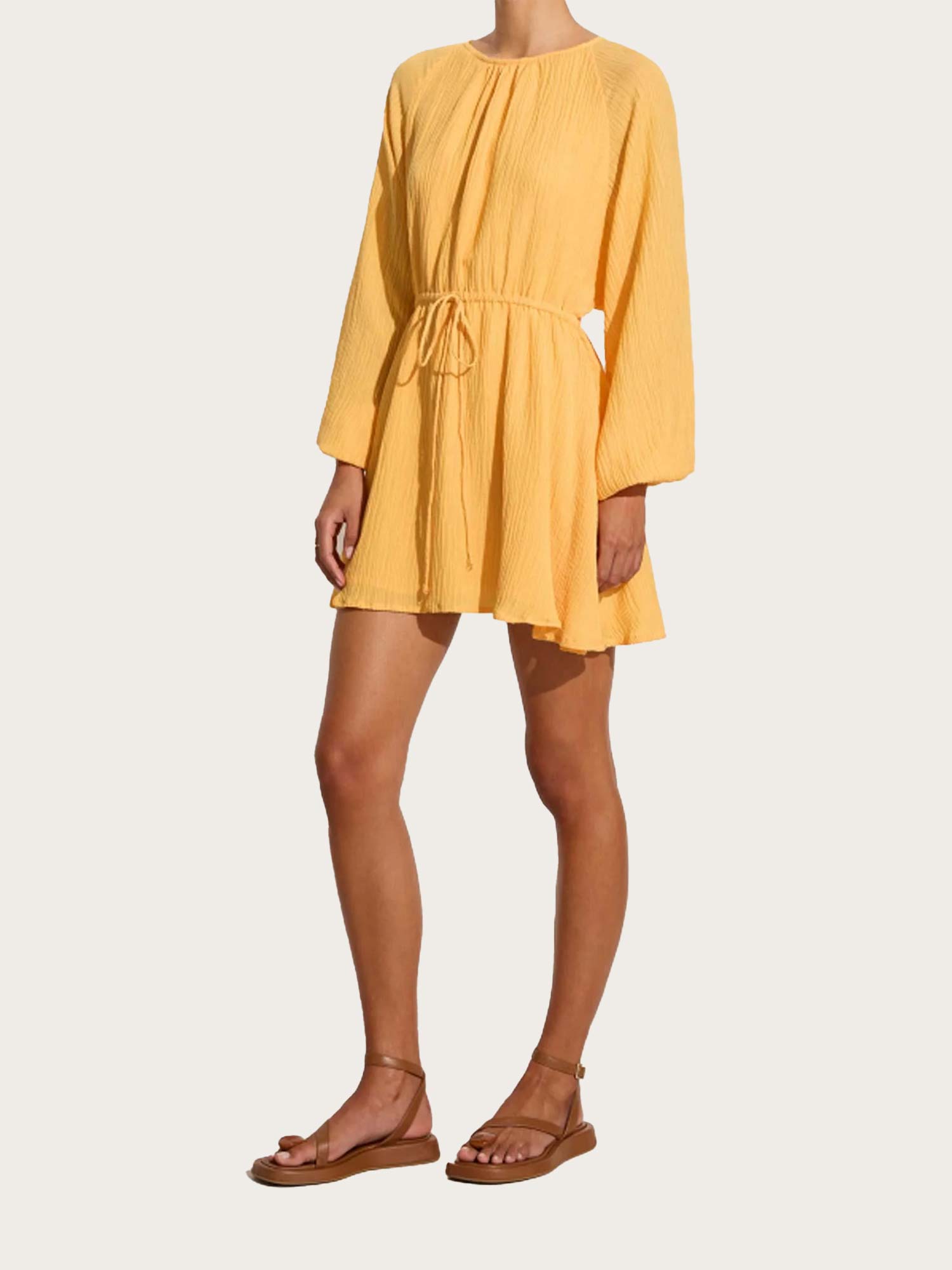 Constance Mini Dress - Saffron