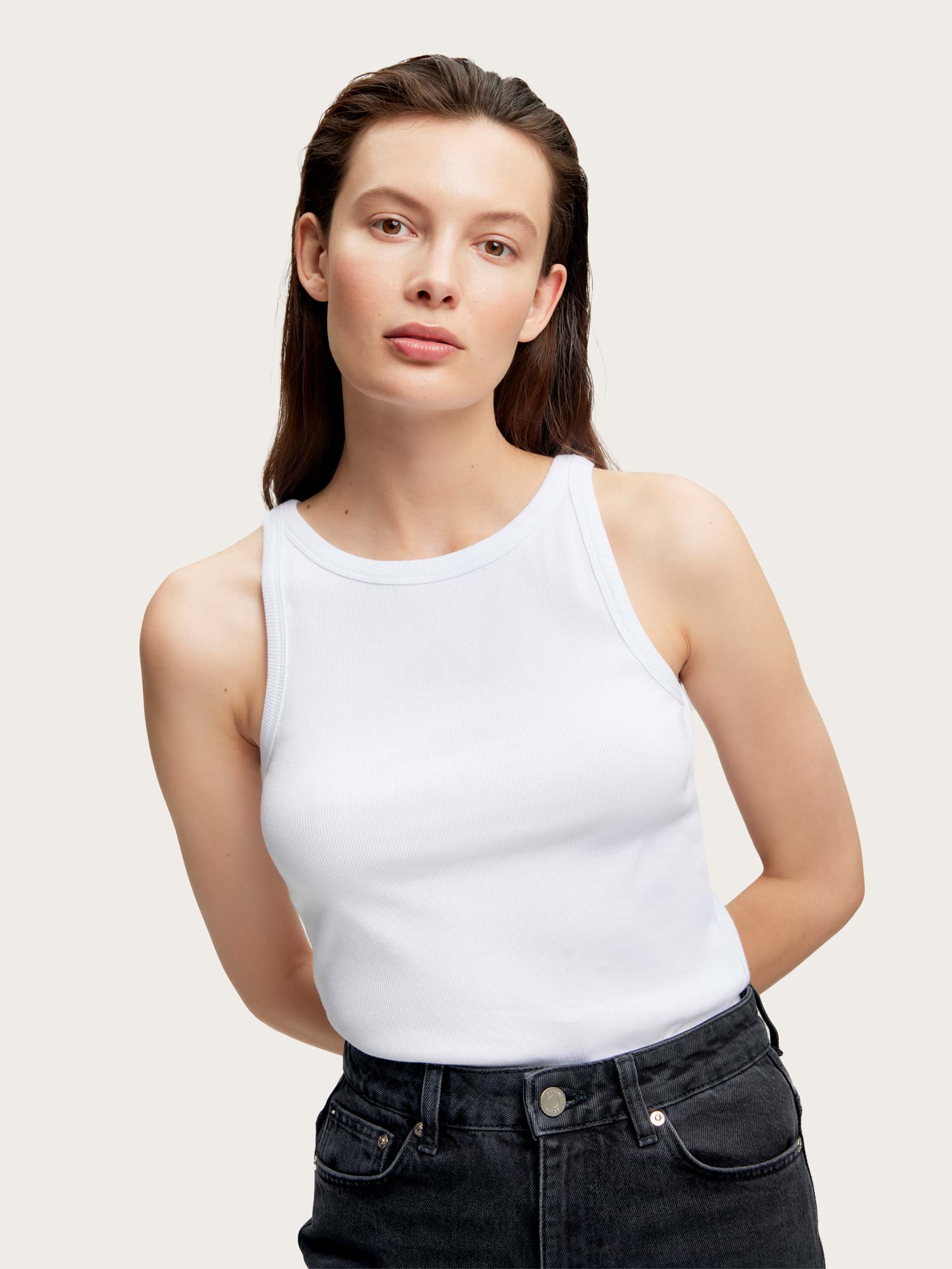 Drew sl Top - Bright White