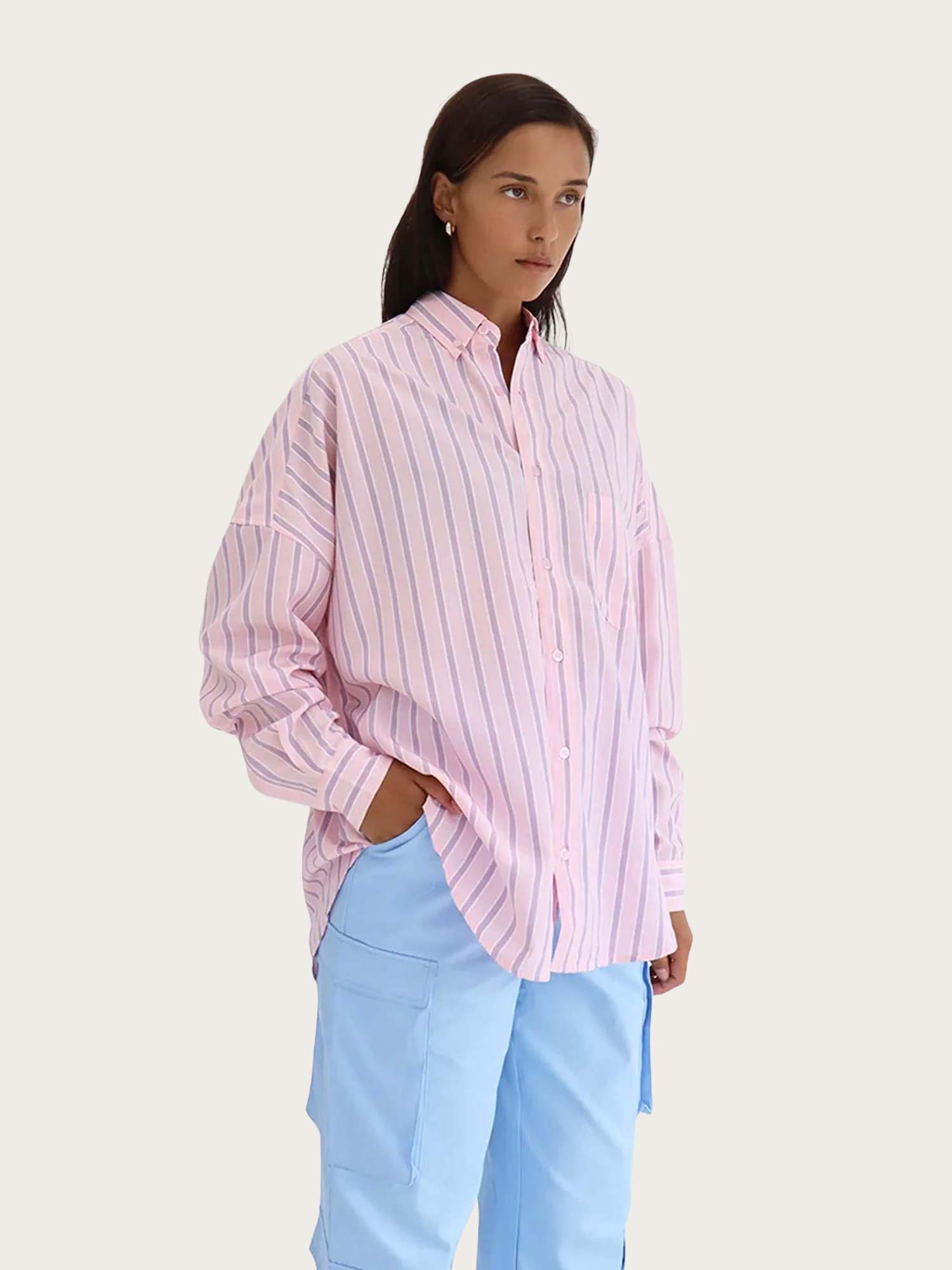 Georgia Shirt - Pink/Purple