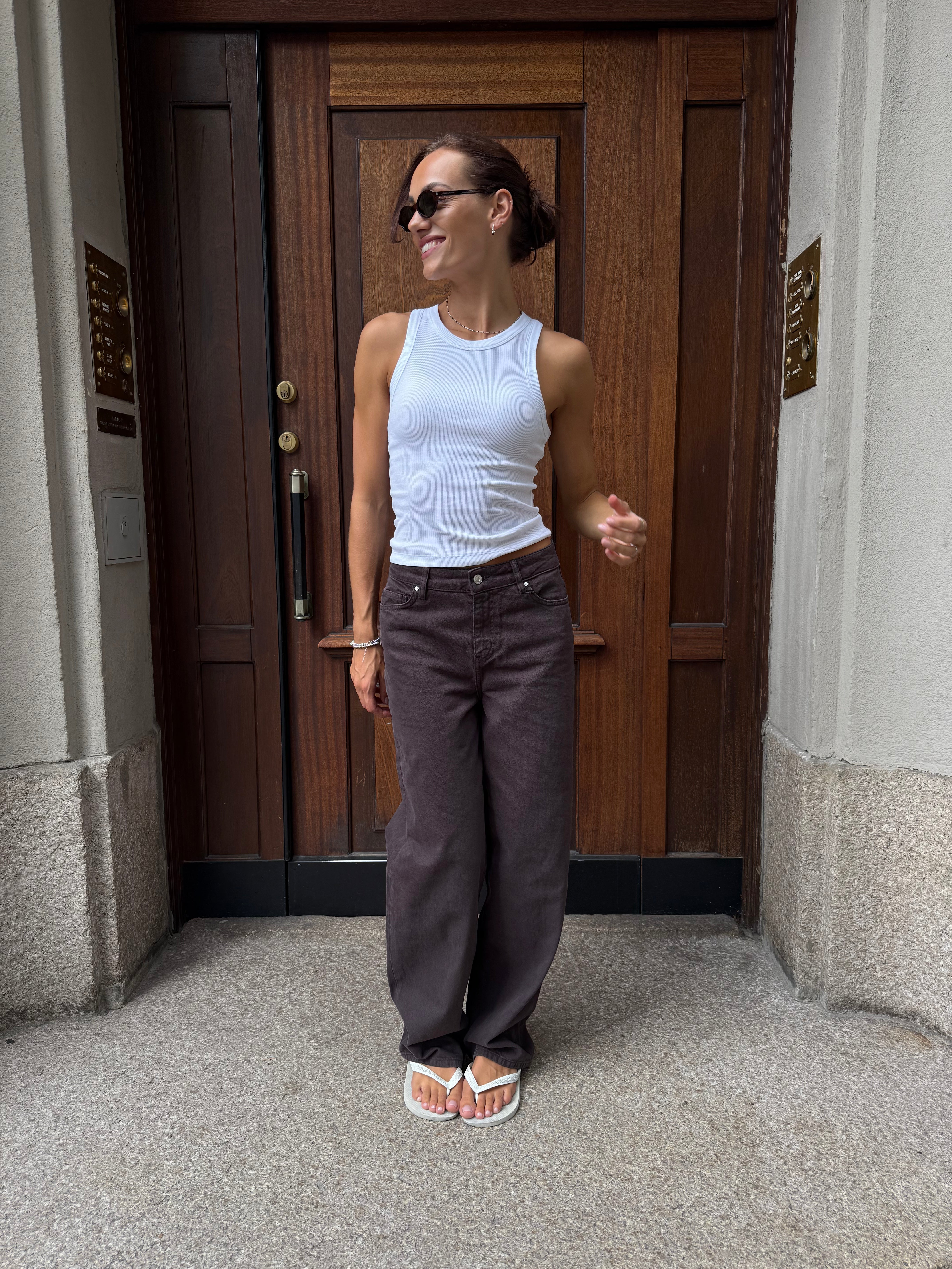 Enbonnie Jeans - Worn Chocolate