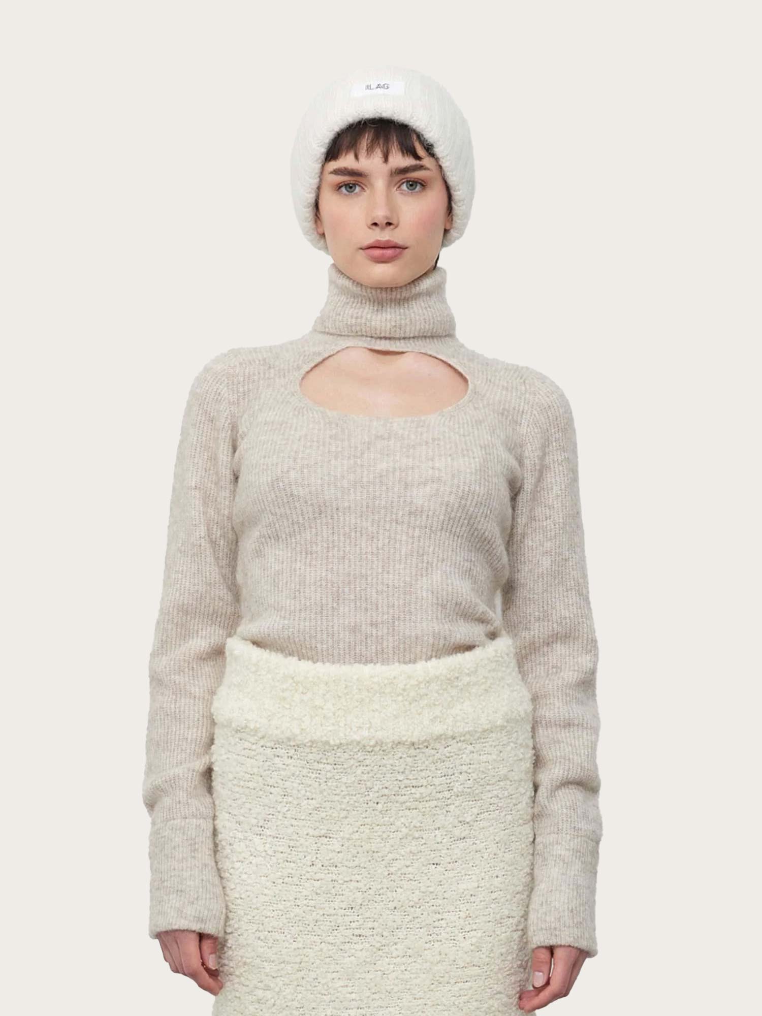 Julyred Sweater - Light Sand Melange