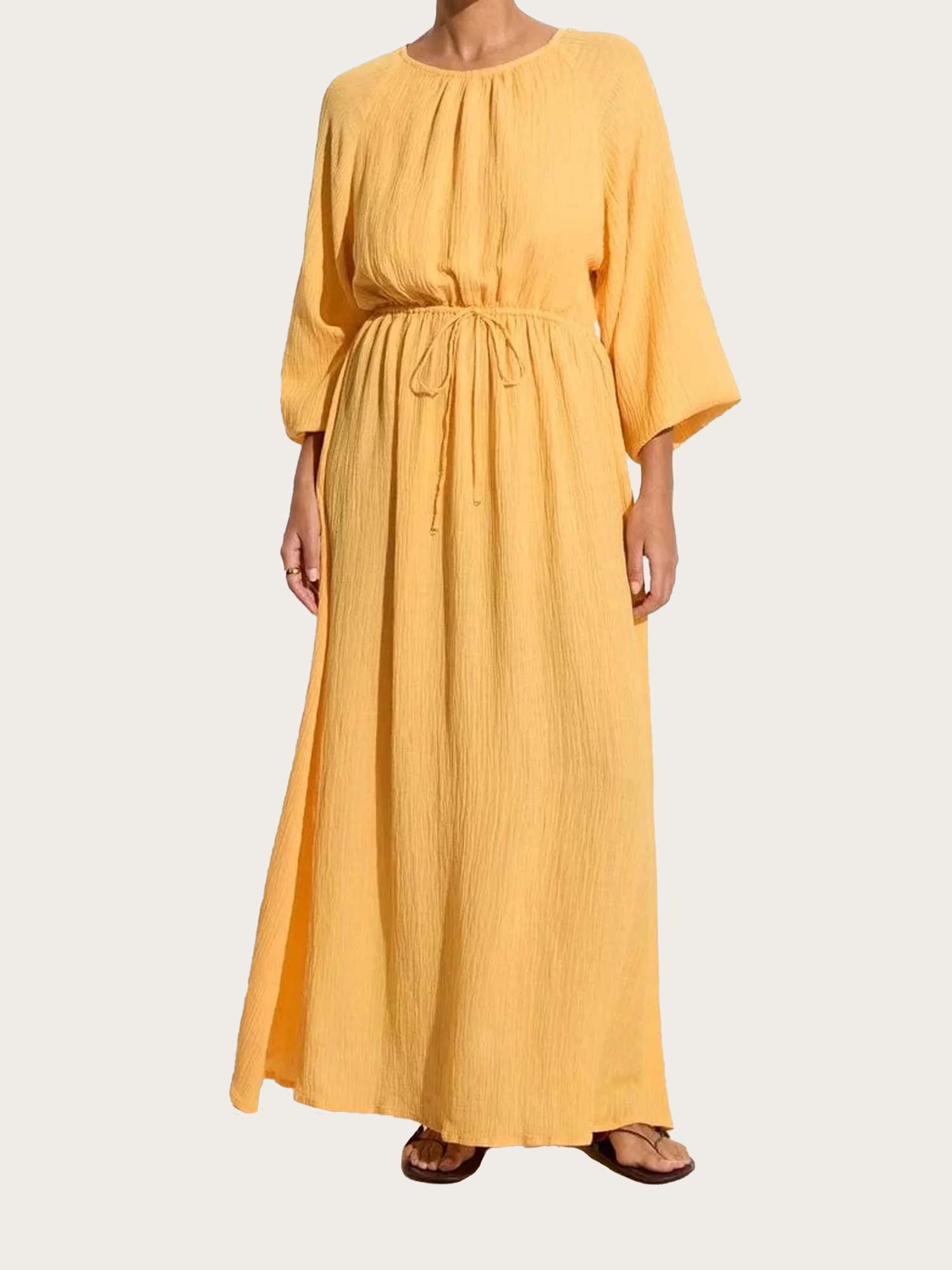 Rosalie Maxi Dress - Saffron