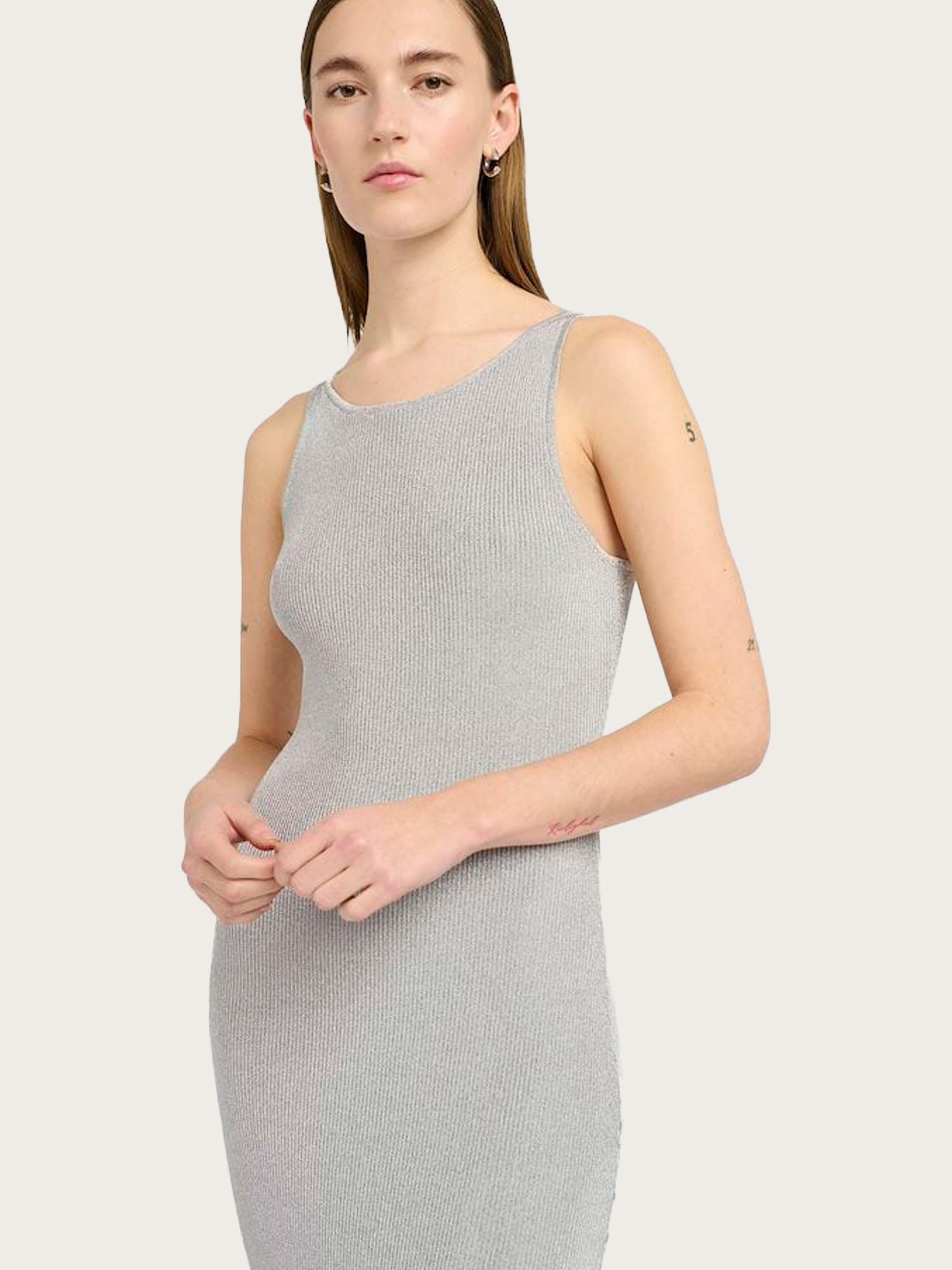 Silvi Dress - Silver