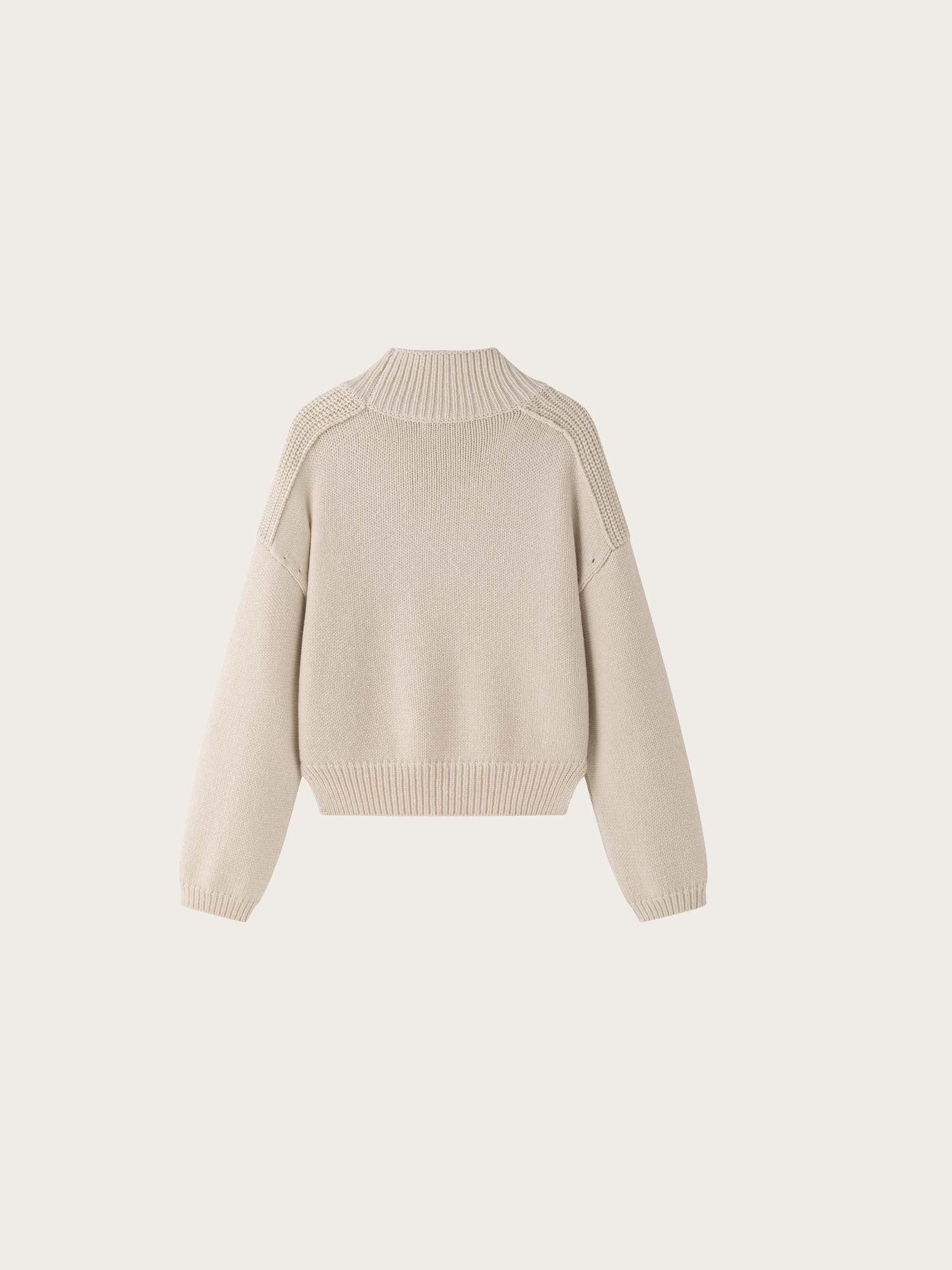 Eloa Knit Sweater - Oat