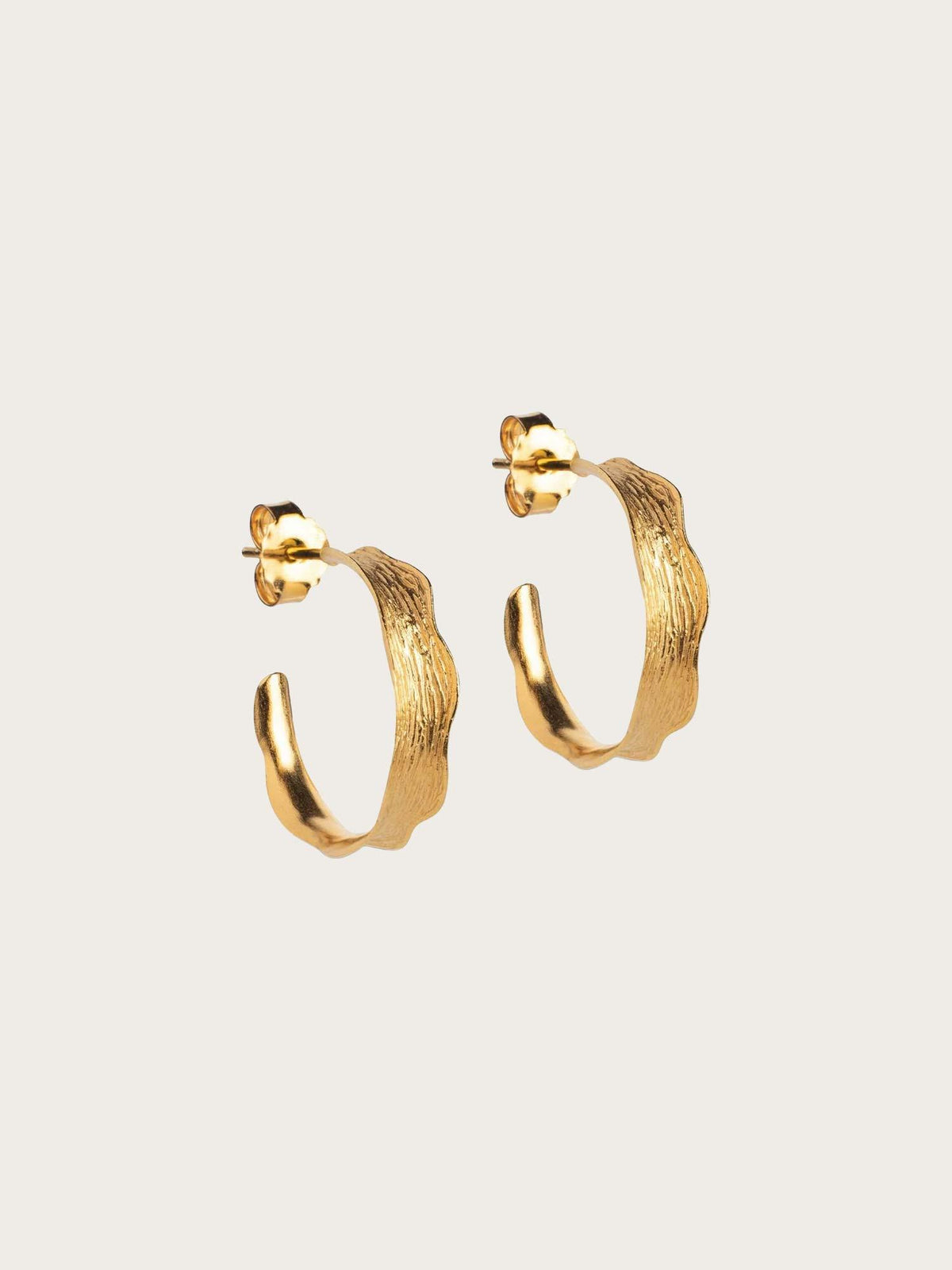 Hoops Ane Small - Gold Plated
